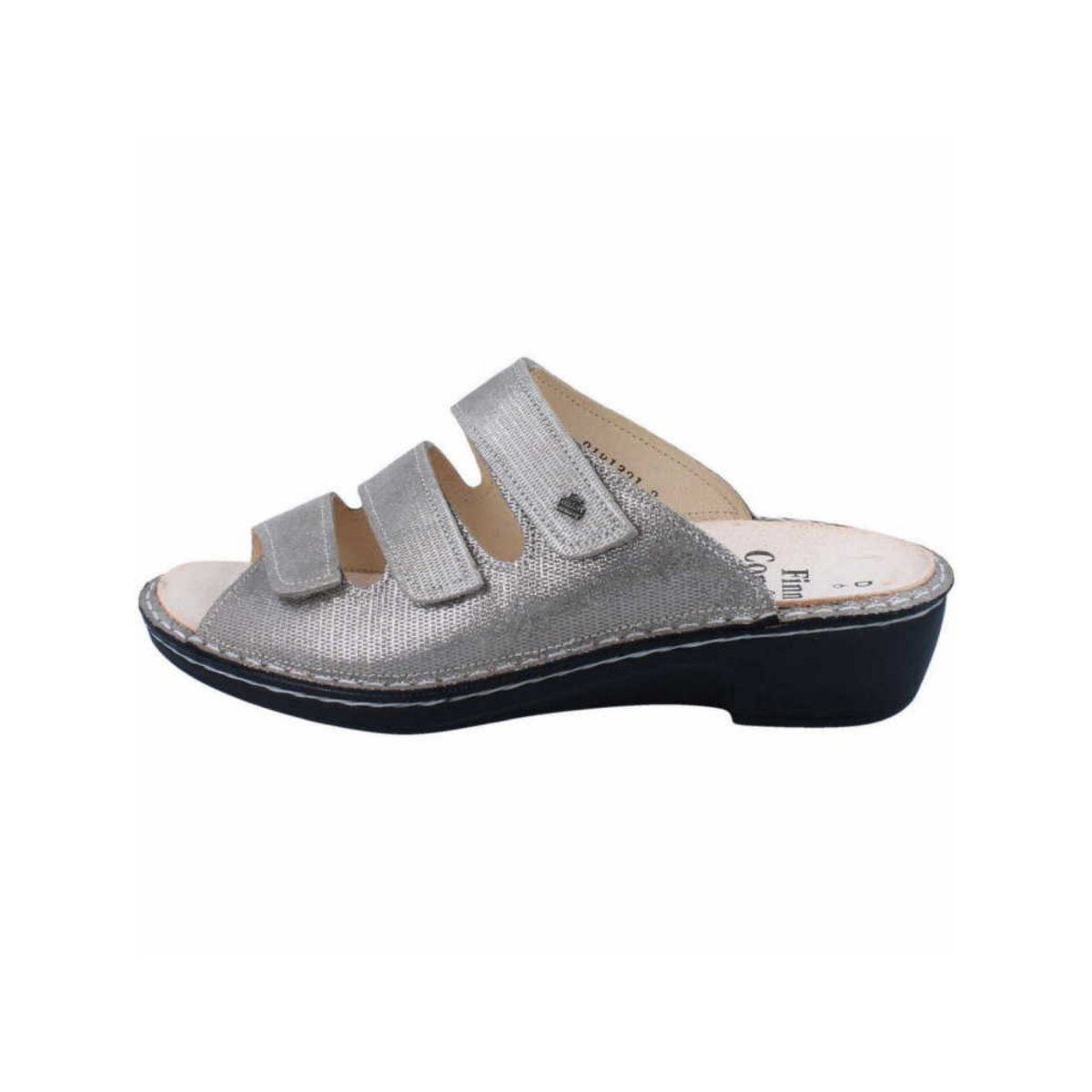 Finn Comfort silber (1-tlg) Pantolette