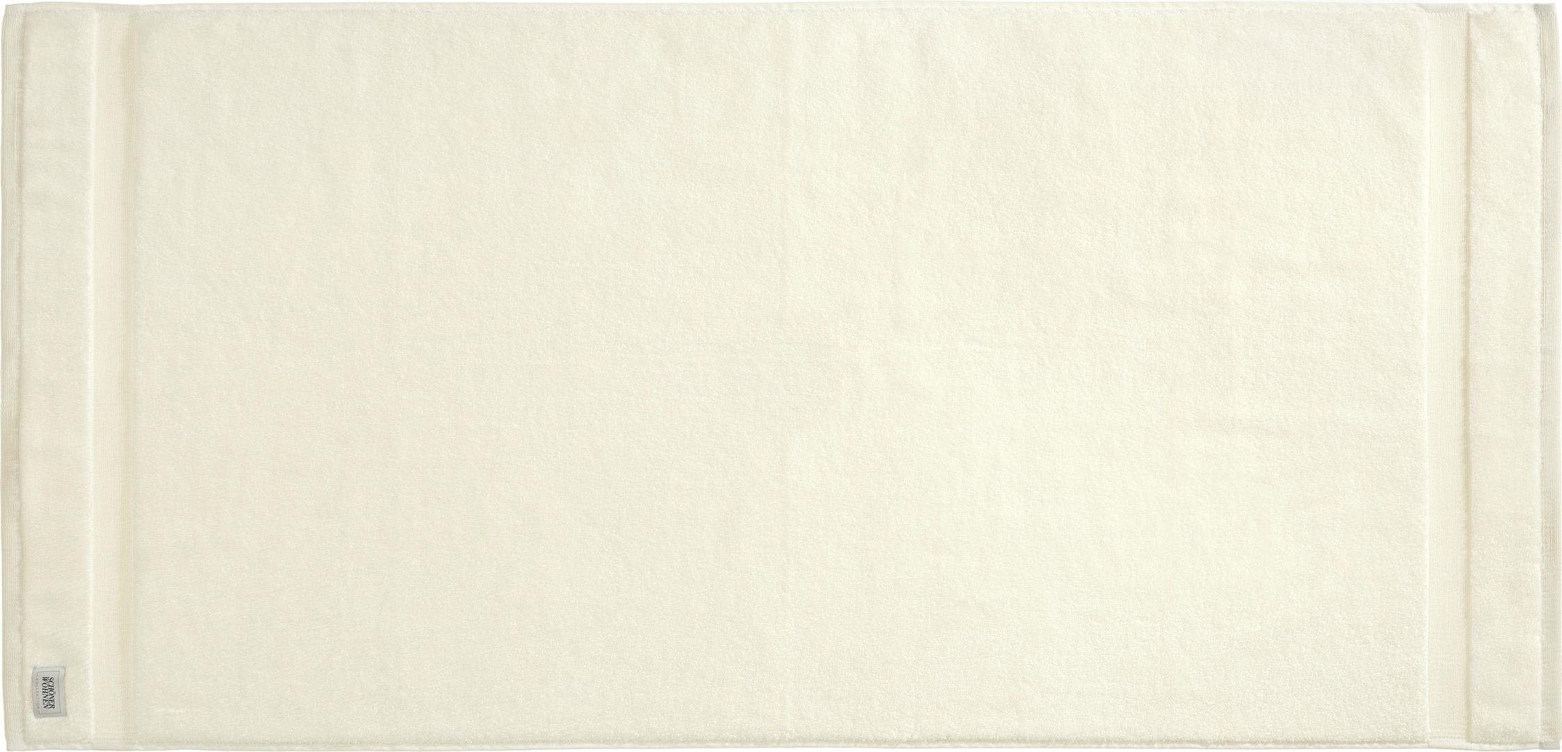 Farben unterschiedlichen Badetuch weiß (1-St), in Frotteevelours WOHNEN-Kollektion Cuddly, SCHÖNER