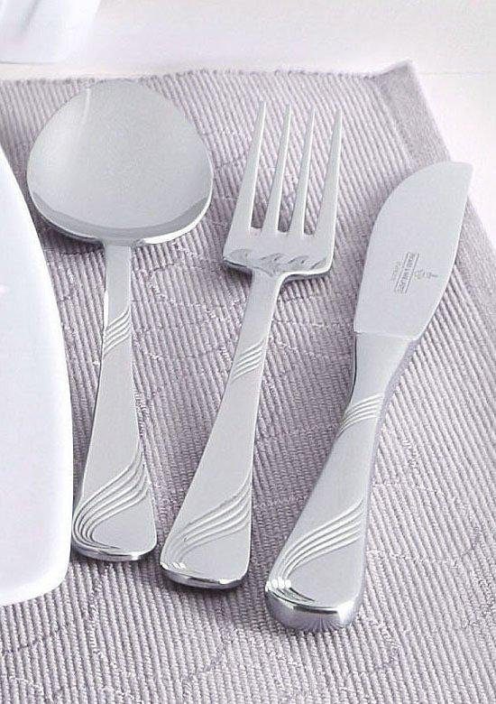 Picard & Wielpütz Solingen Besteck-Set Gala (24-tlg), 6 Personen, Chromnickelstahl 18/10, massiv geschmiedet
