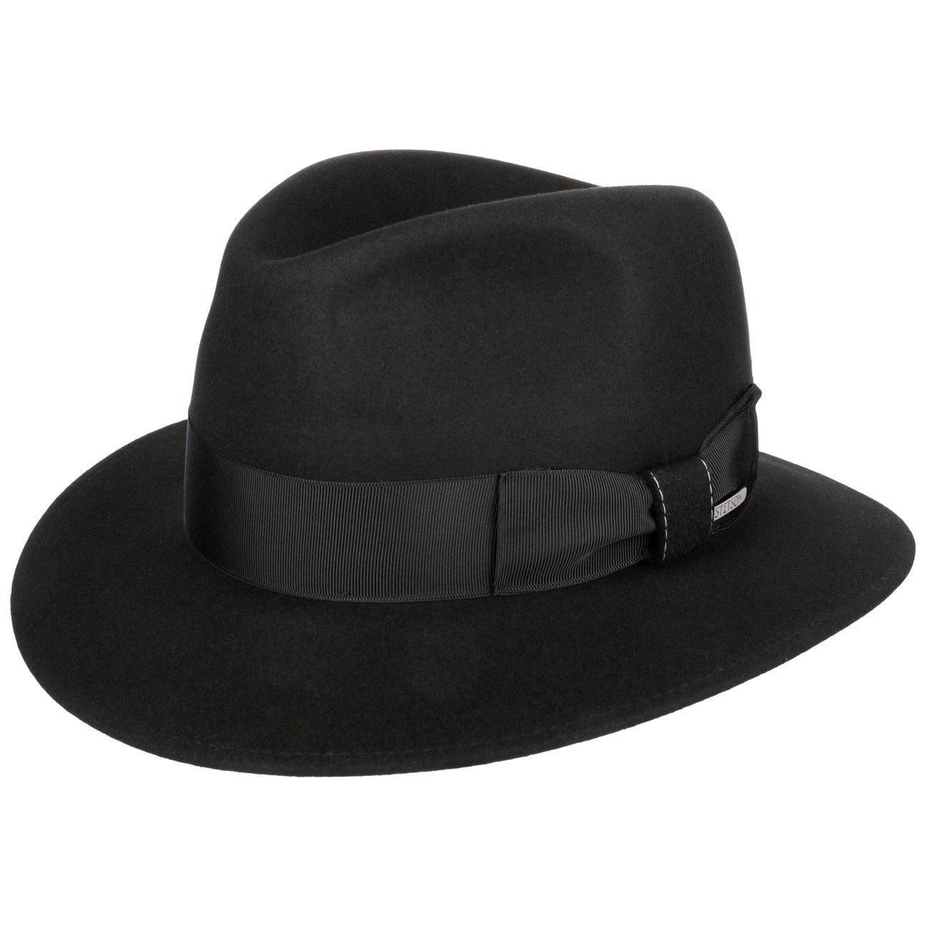 Stetson Filzhut (1-St) Filzhut mit Ripsband, Made in the EU