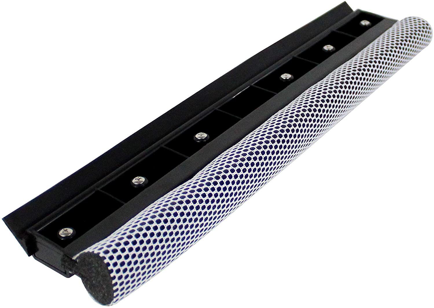 vom Pullach Hof Teleskopstiel Teleskopstange 4 Meter mit Fensterwischer Schwamm und Abziehlippe