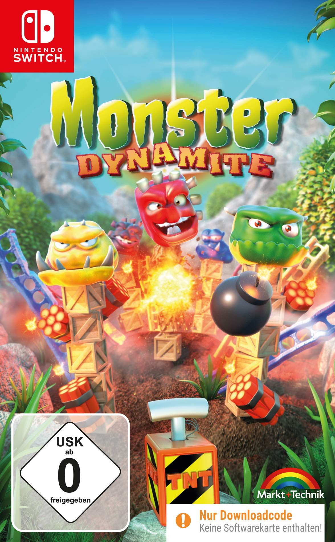 MONSTER DYNAMITE - Für Nintendo Switch - Code in a Box (Code in a Box), Nintendo Switch