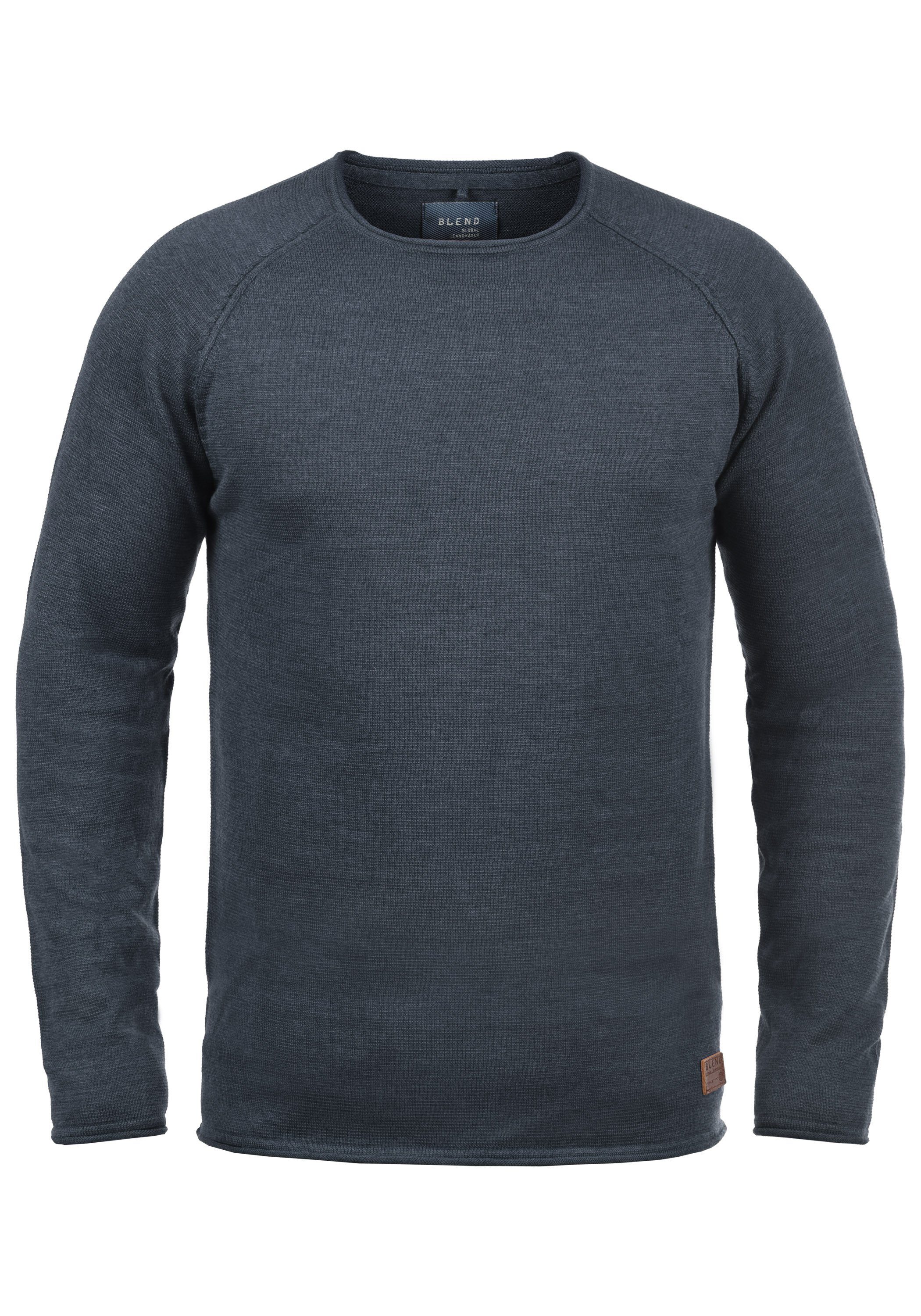 Blend Strickpullover BHJohn Strickpullover mit aufgerollten Säumen günstig online kaufen