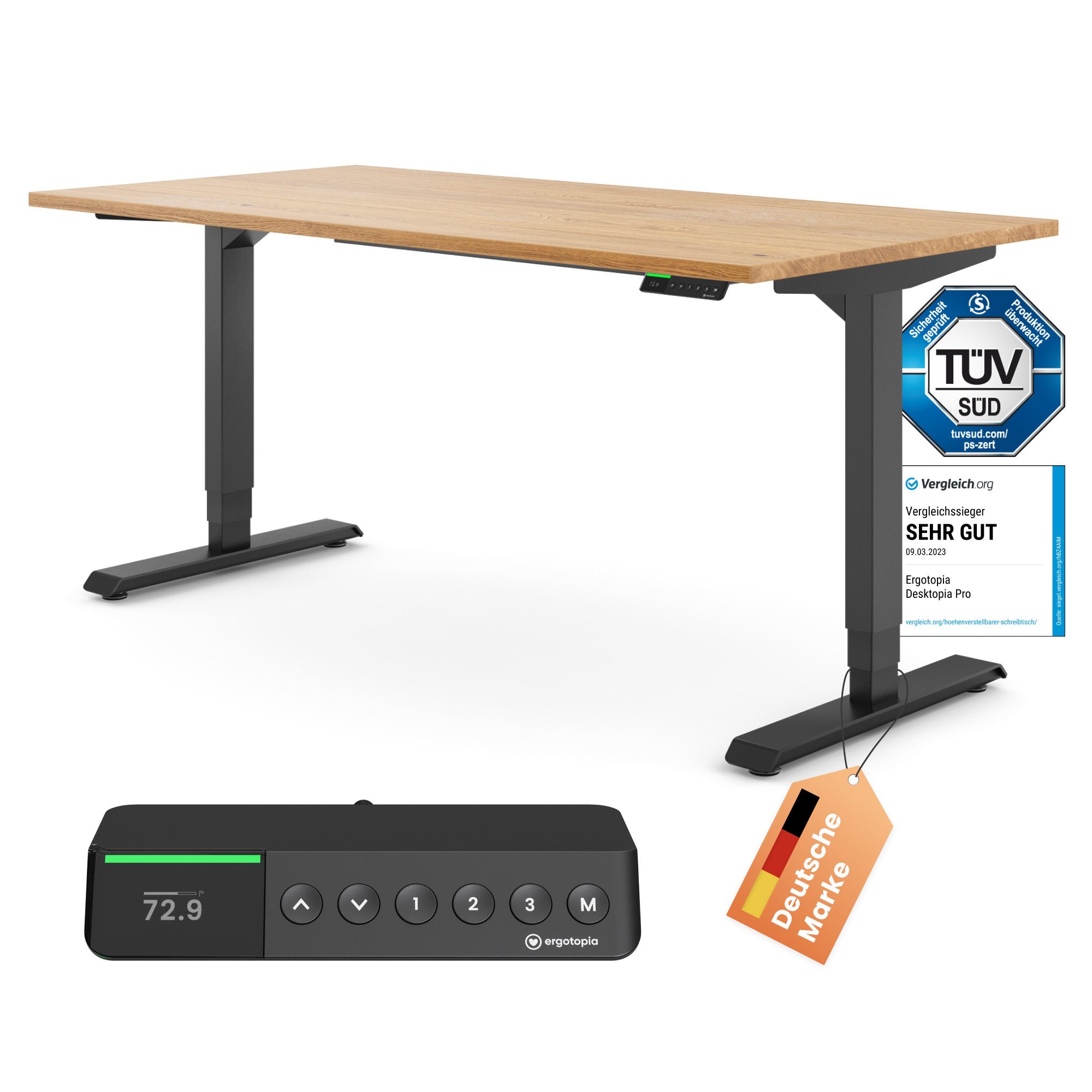 Ergotopia Schreibtisch Desktopia Pro X elektrisch günstig online kaufen