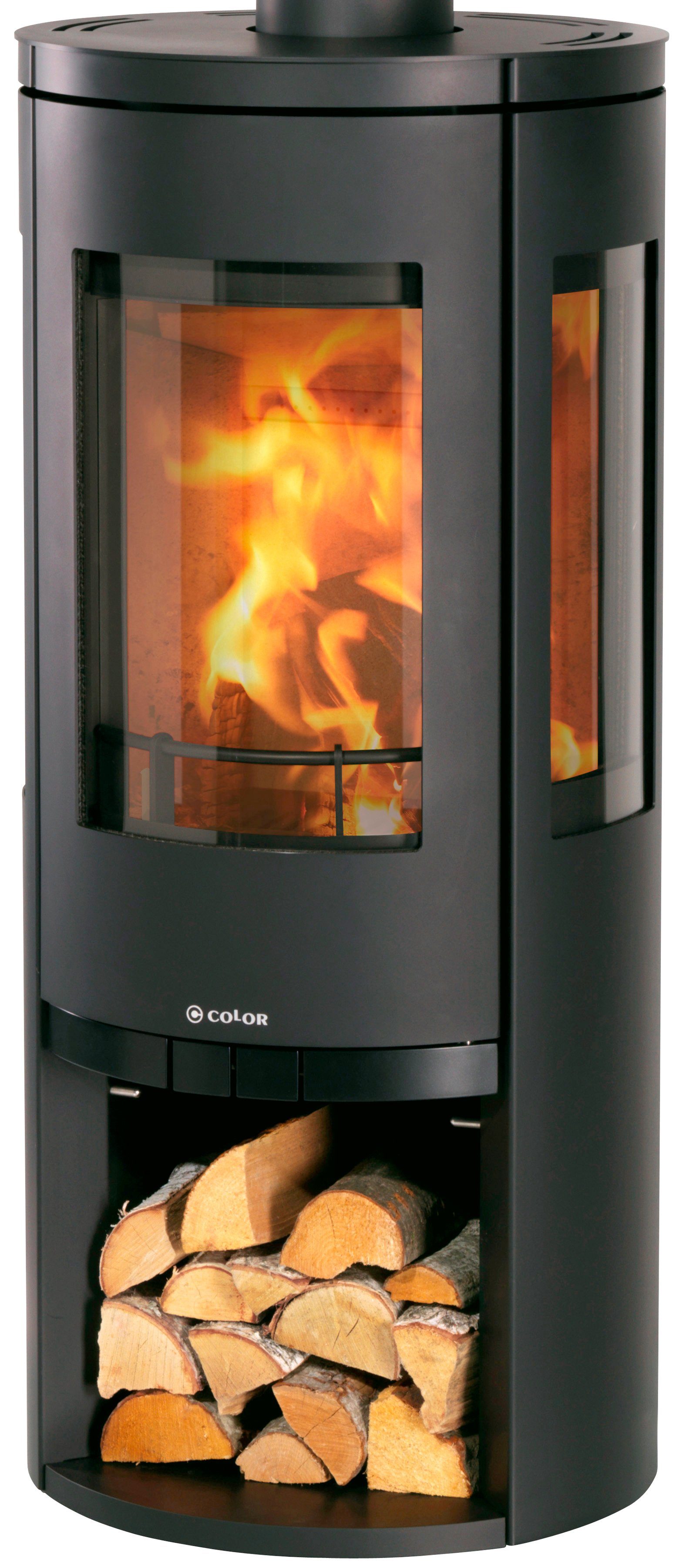 Color Emajl Kaminofen Glasgow Stahl 6 4 Kw Dauerbrand Online
