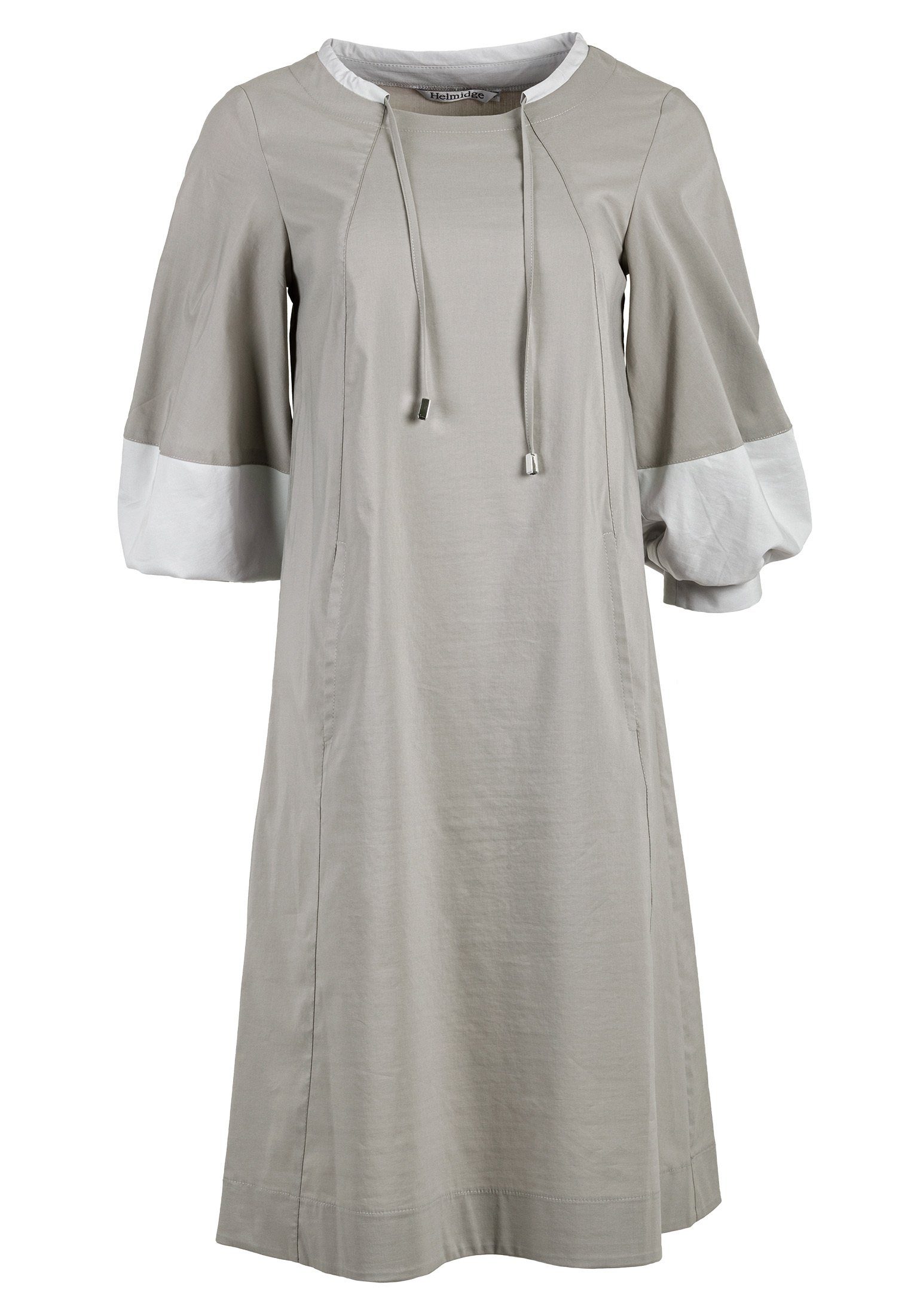 HELMIDGE A-Linien-Kleid Midikleid