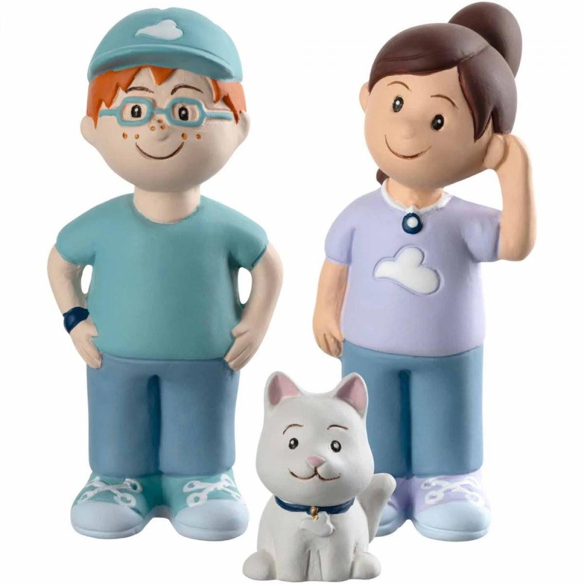 LEONARDO Spiel Leonardo Dekofiguren Bambini Avventura (12cm)(3-teilig)