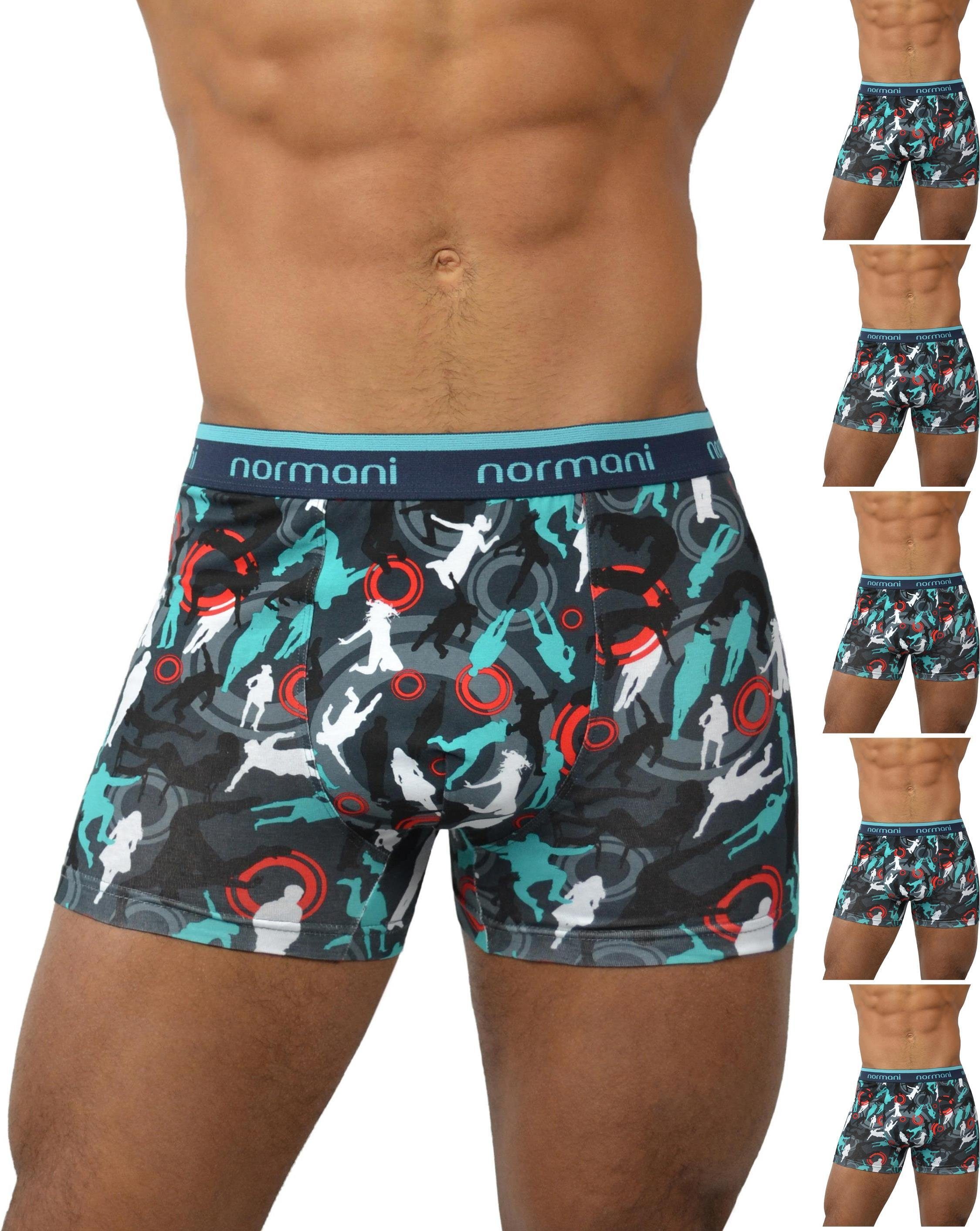 normani Retro Boxer 6 Stück Retro günstig online kaufen
