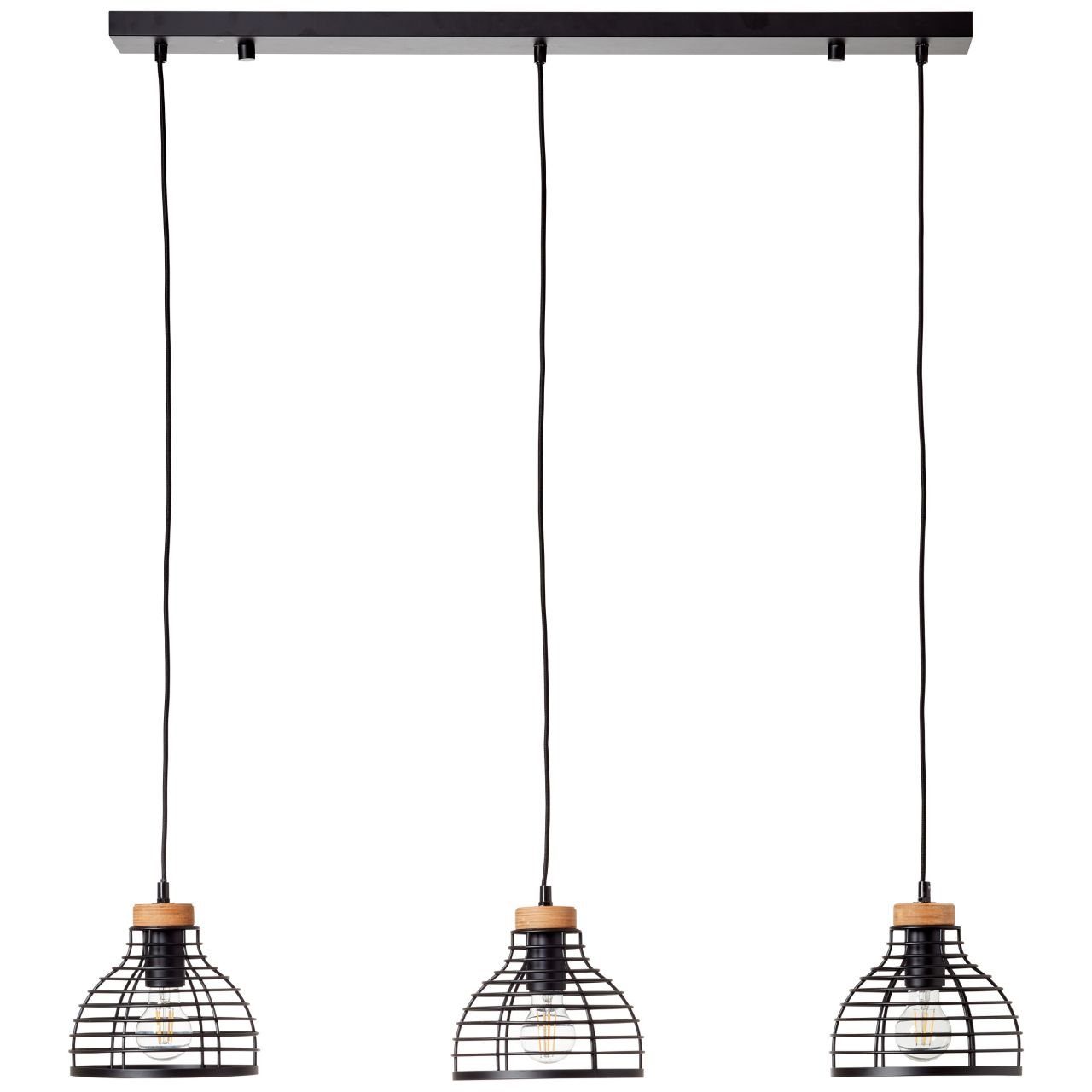 Brilliant Pendelleuchte Avia, ohne Leuchtmittel, höhenverstellbar - dimmbar - 120cm Höhe x 100cm Breite - E27 Fassung