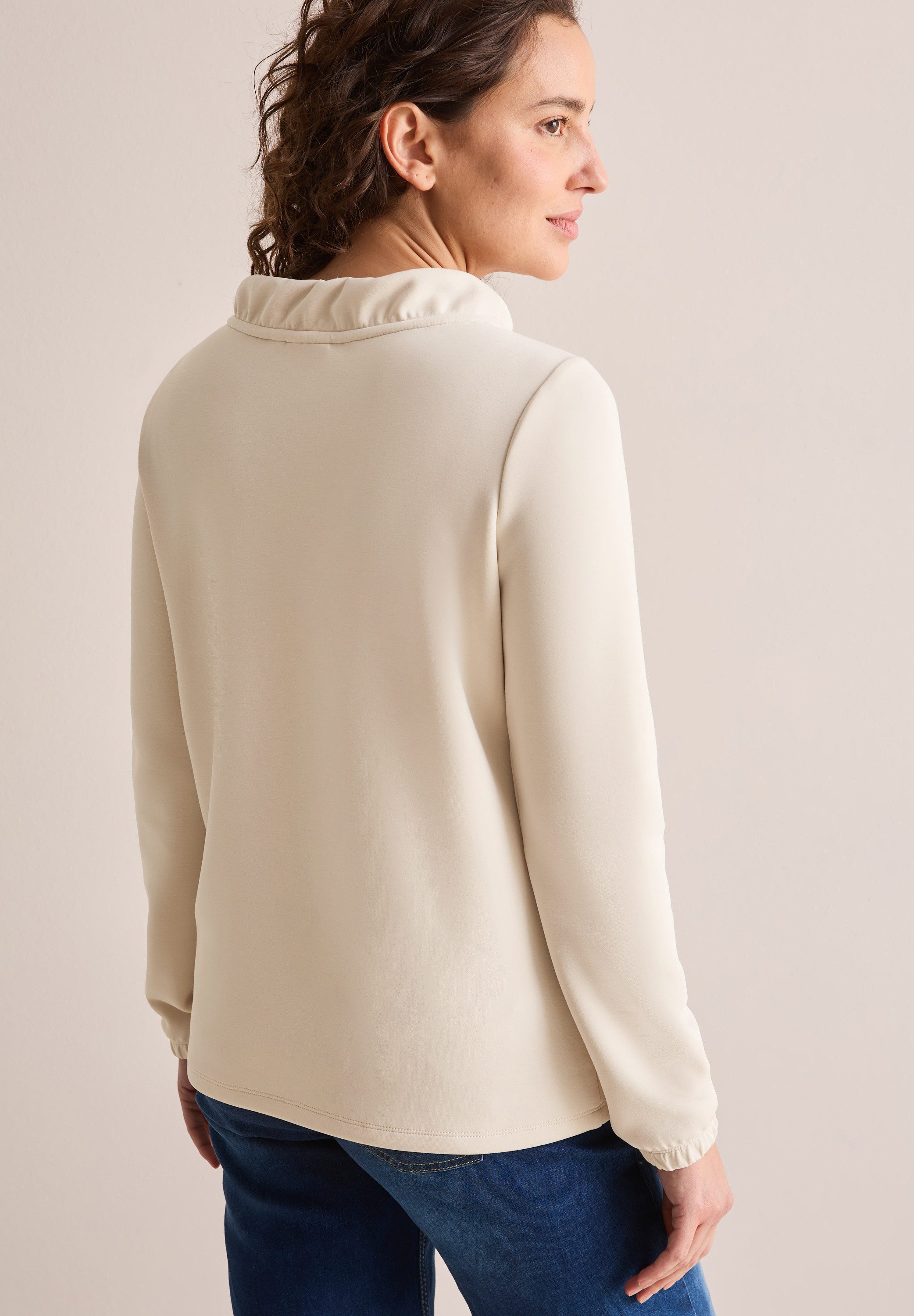 CECIL Langarmshirt mit Funnelneck günstig online kaufen
