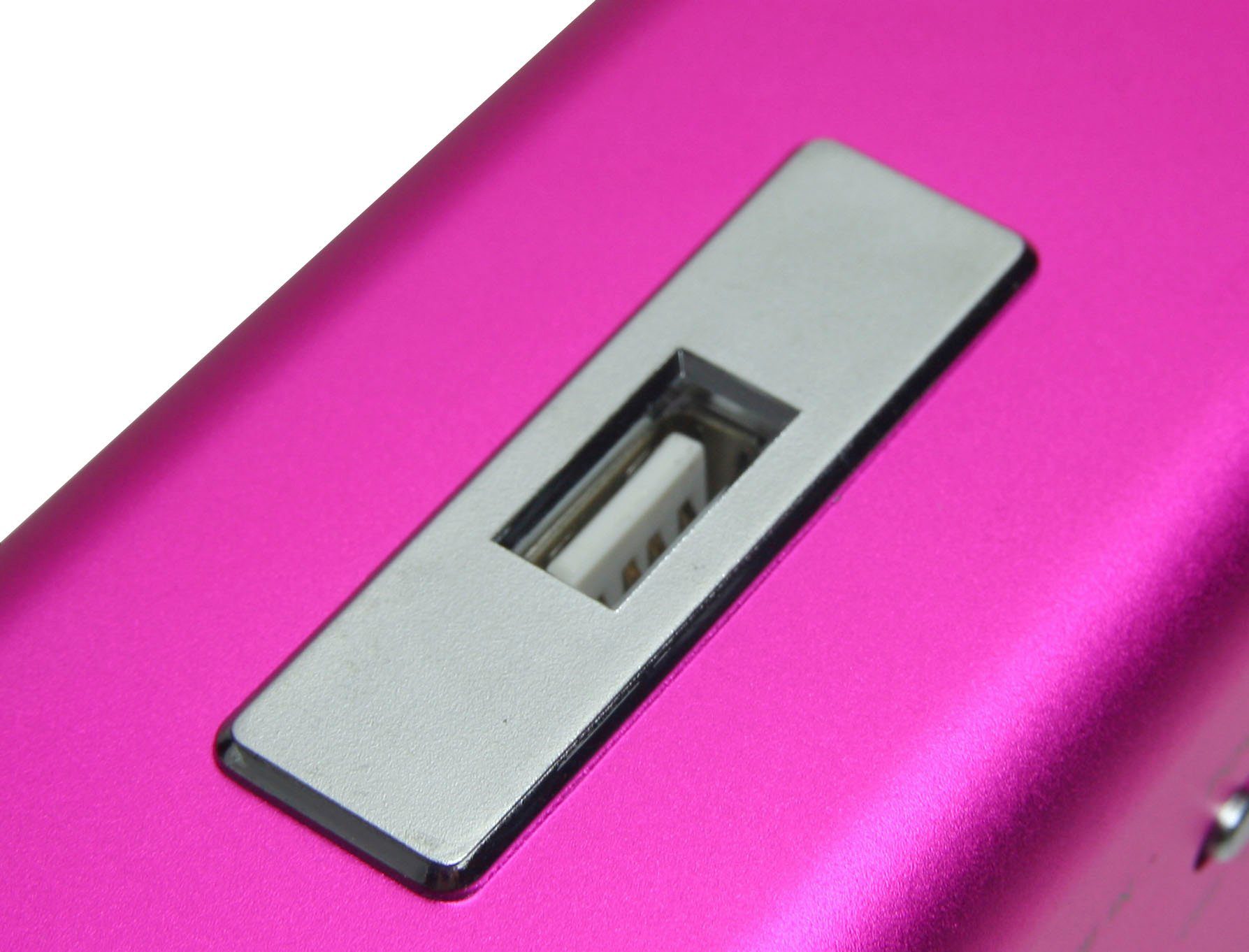 (6 Technaxx MusicMan Portable-Lautsprecher 2.0 MA W) pink Soundstation