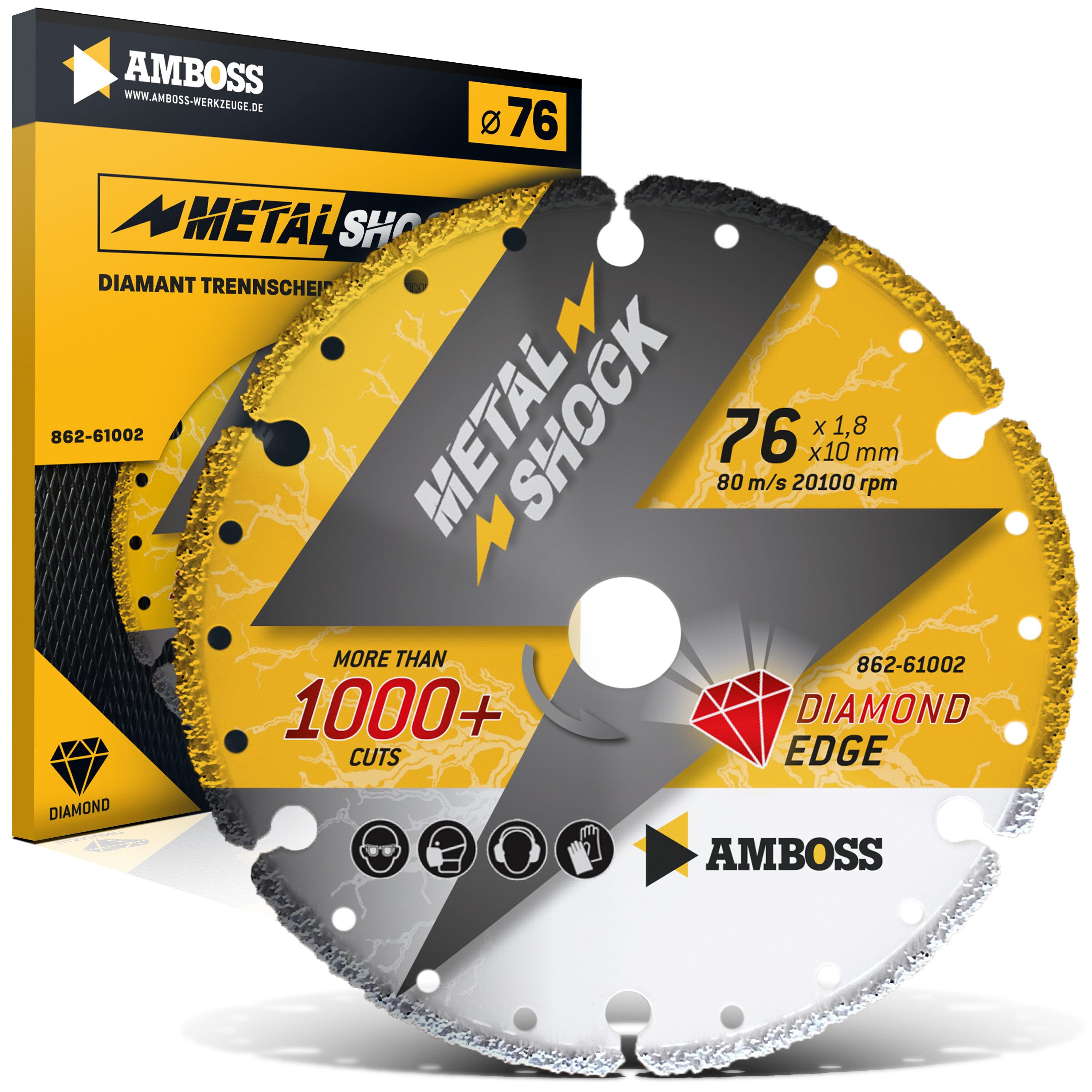Amboss Werkzeuge Diamanttrennscheibe