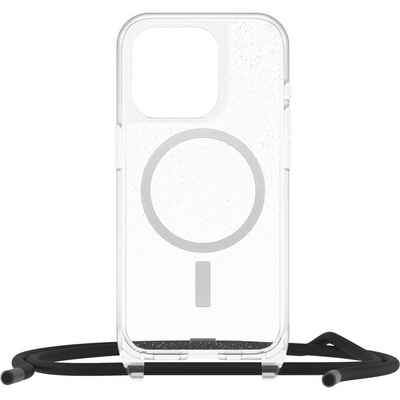 Otterbox Case zum Umhängen React Necklace Hülle für MagSafe für Apple iPhone 15 Pro, ultraschlanke, schützende Hülle mit verstellbarer Handykette