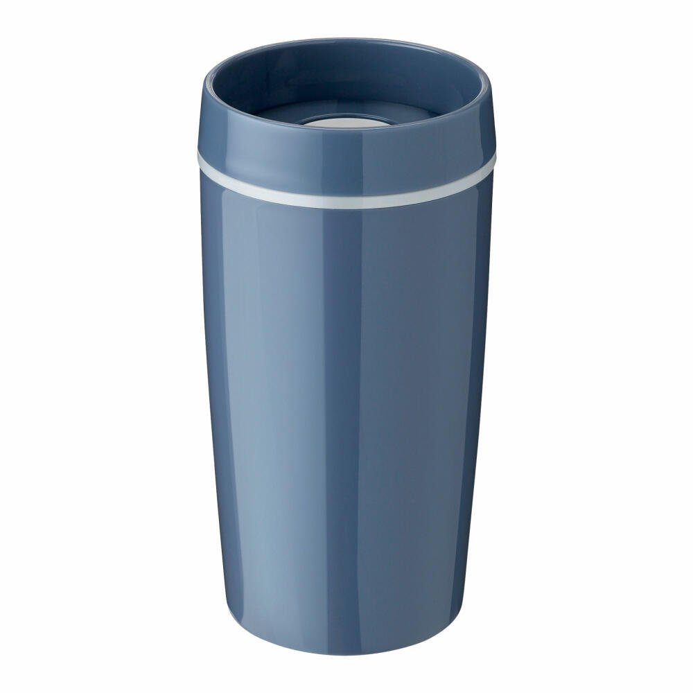 RIG-TIG Coffee-to-go-Becher BRING-IT Blue 340 ml, Kunststoff