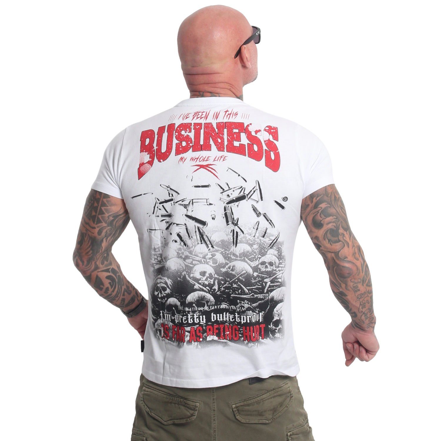 T-Shirt weiß YAKUZA Business