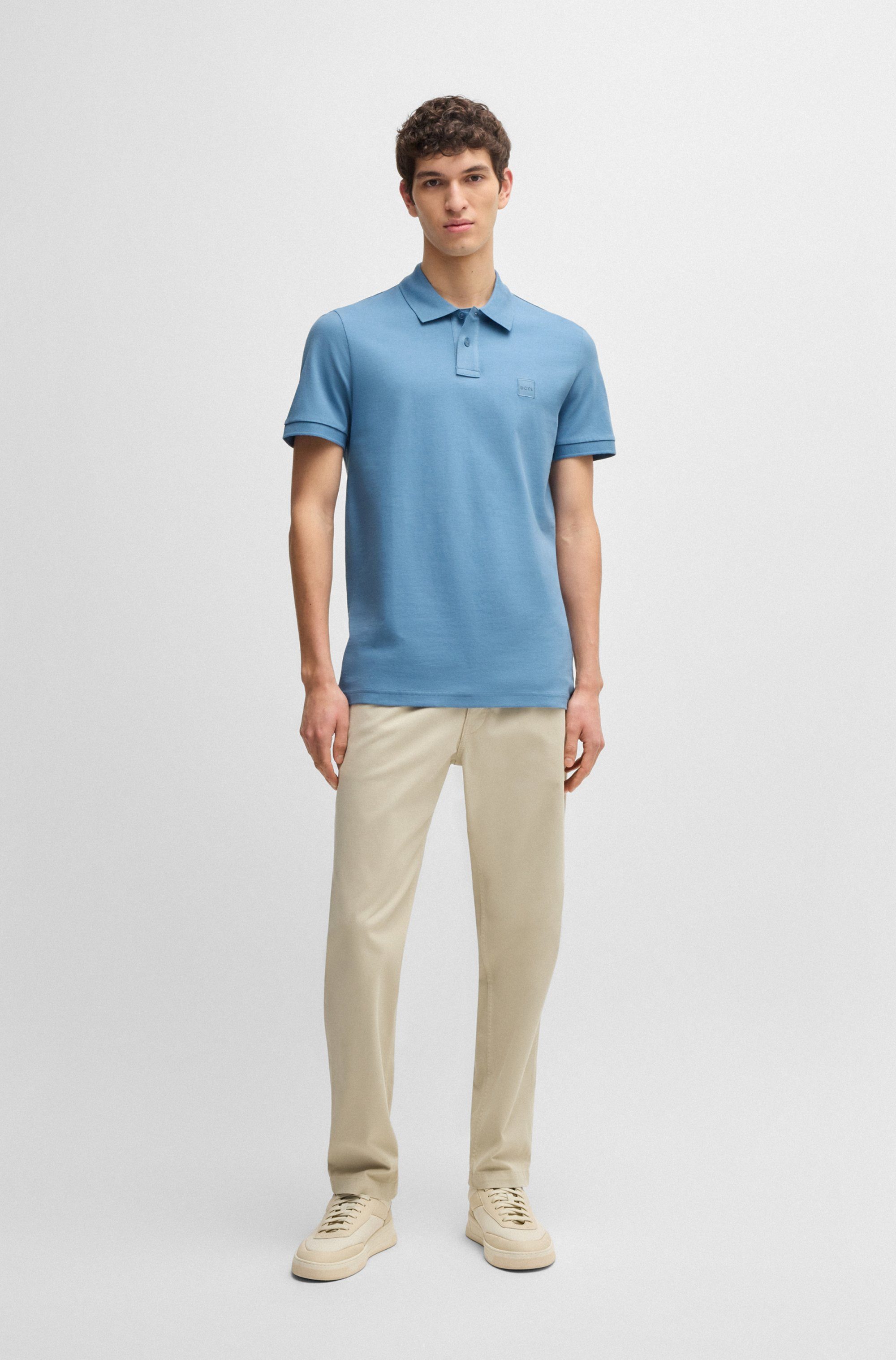 BOSS ORANGE Poloshirt Passenger mit Polokragen