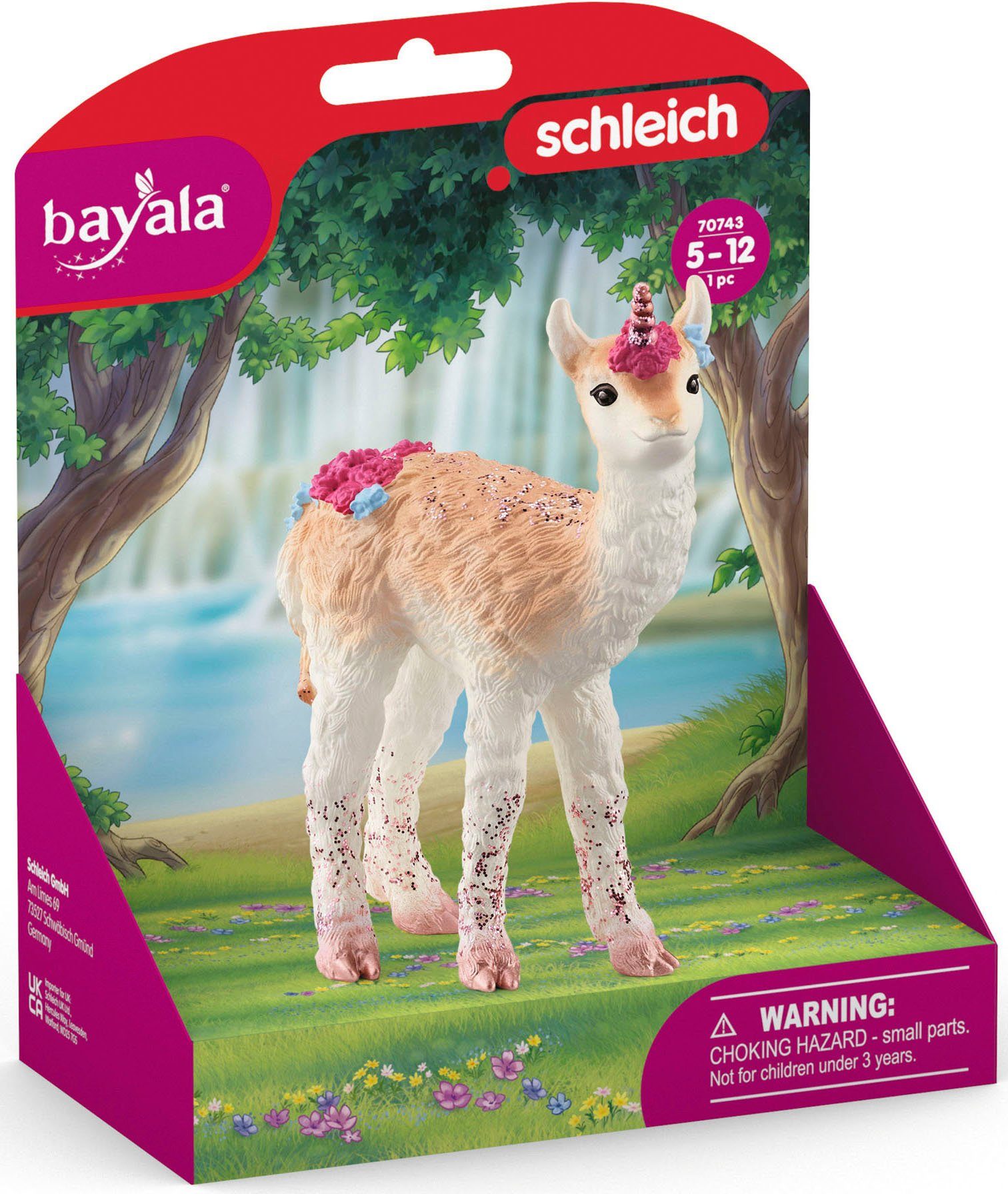 Schleich® (70743) Einhorn BAYALA®, Spielfigur Lama