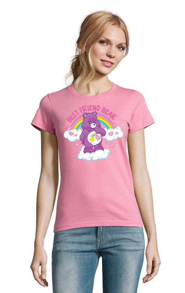 Blondie & Brownie T-Shirt Süßes Best Friend Bear Care Glücksbärchis Fun Damen Motiv in vielen Farben