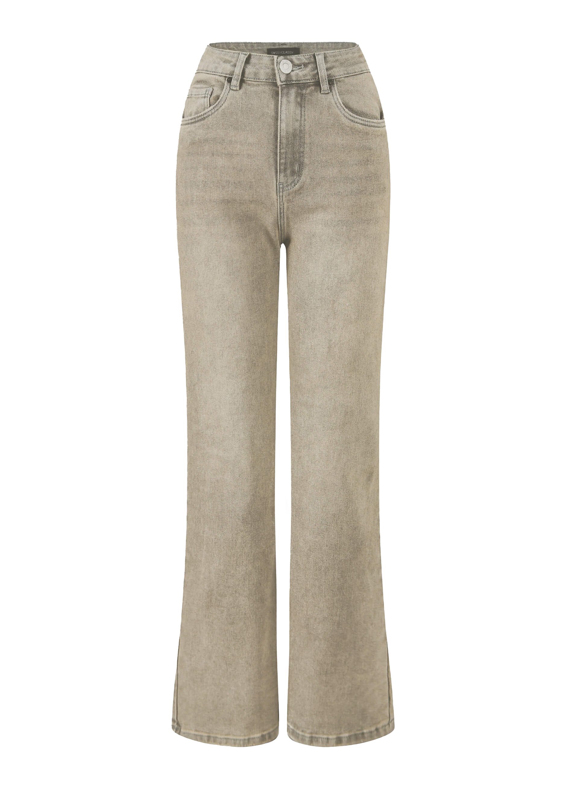 SASSYCLASSY 5-Pocket-Jeans Straight Fit Jeans Damen günstig online kaufen
