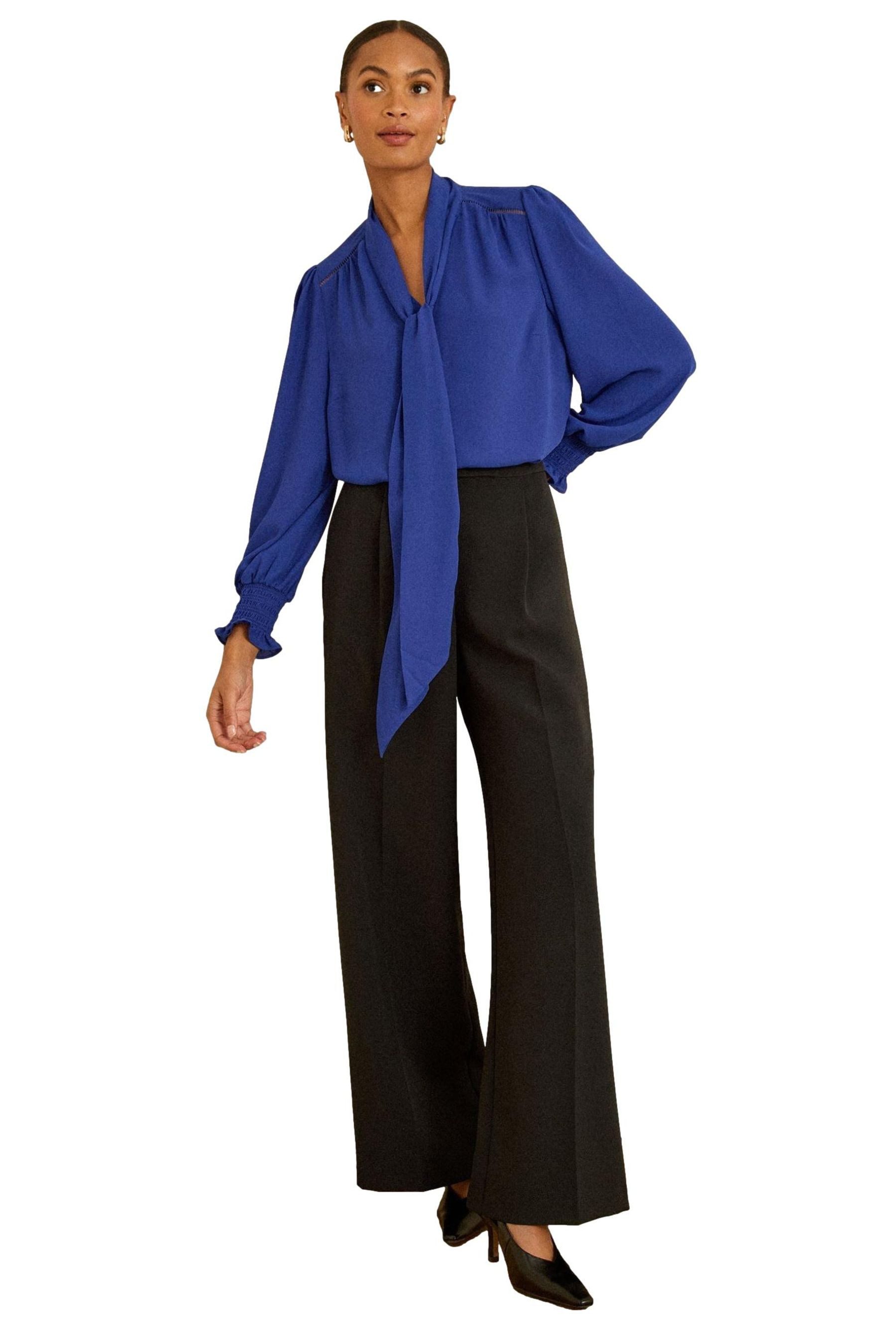 Love & Roses Langarmbluse Love & Roses Langärmelige Schluppenbluse, Regular (1-tlg)