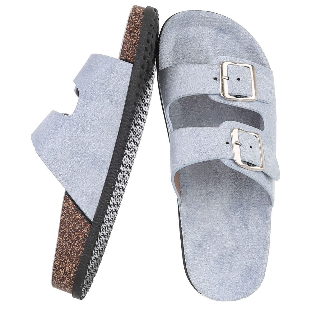Ital-Design Damen Komfort Sandale mit Schnallen für Freizeit und Alltag Pan günstig online kaufen