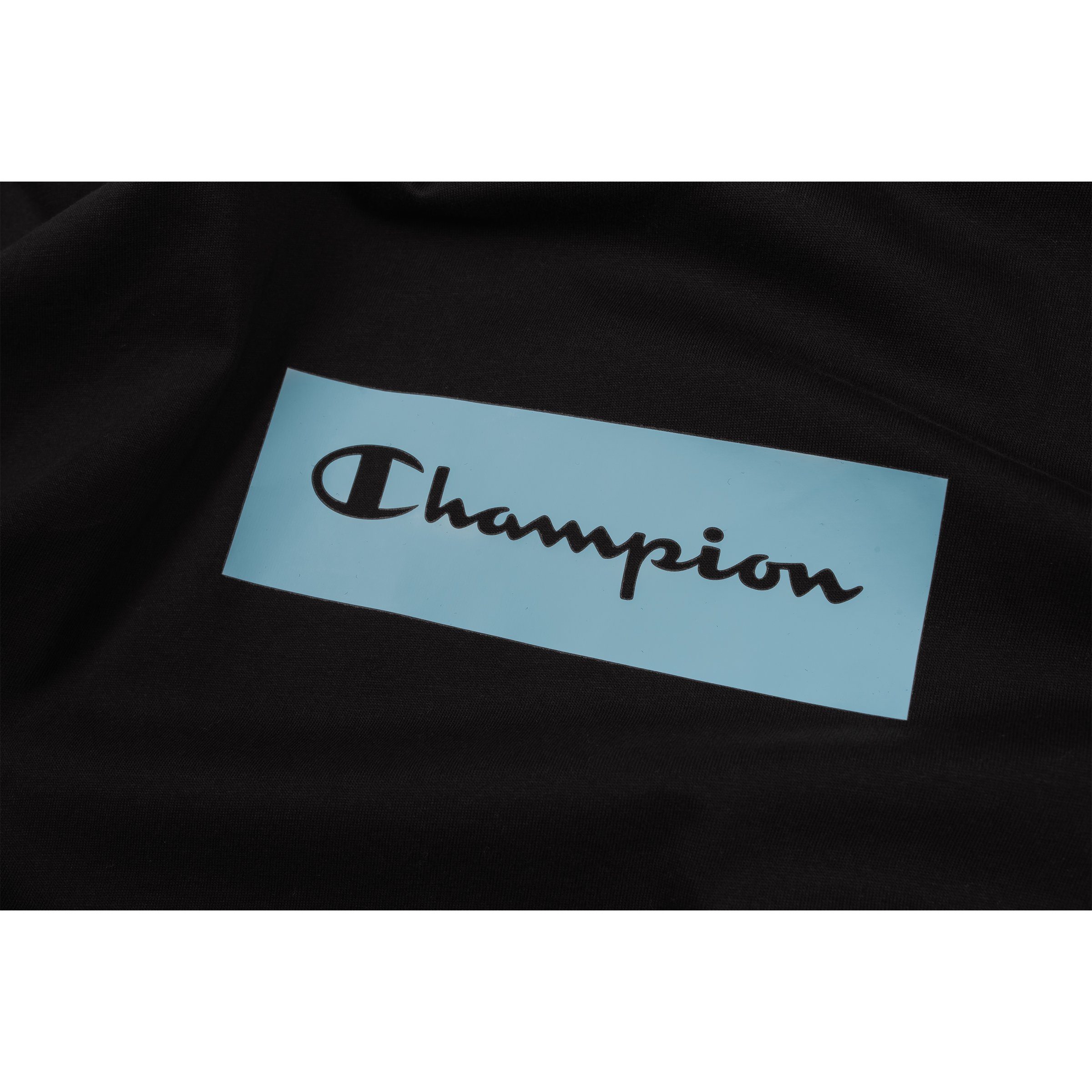 T-Shirt schwarz Herren (btt) Crewneck T-Shirt 215789 (nbk)/blau Champion Champion Adult