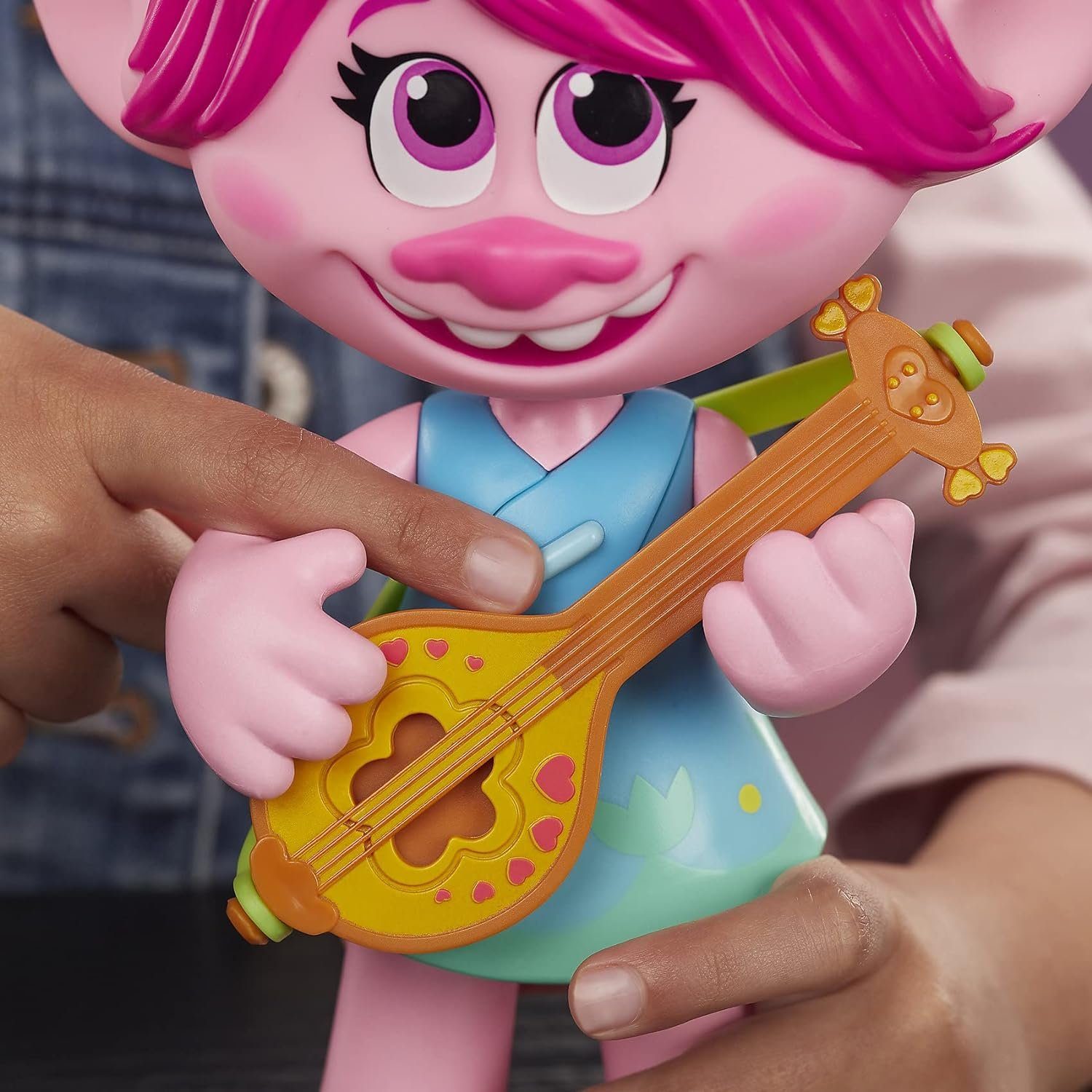 Hasbro Minipuppe Trolls Puppe (deutsch) Rock Poppy & Pop