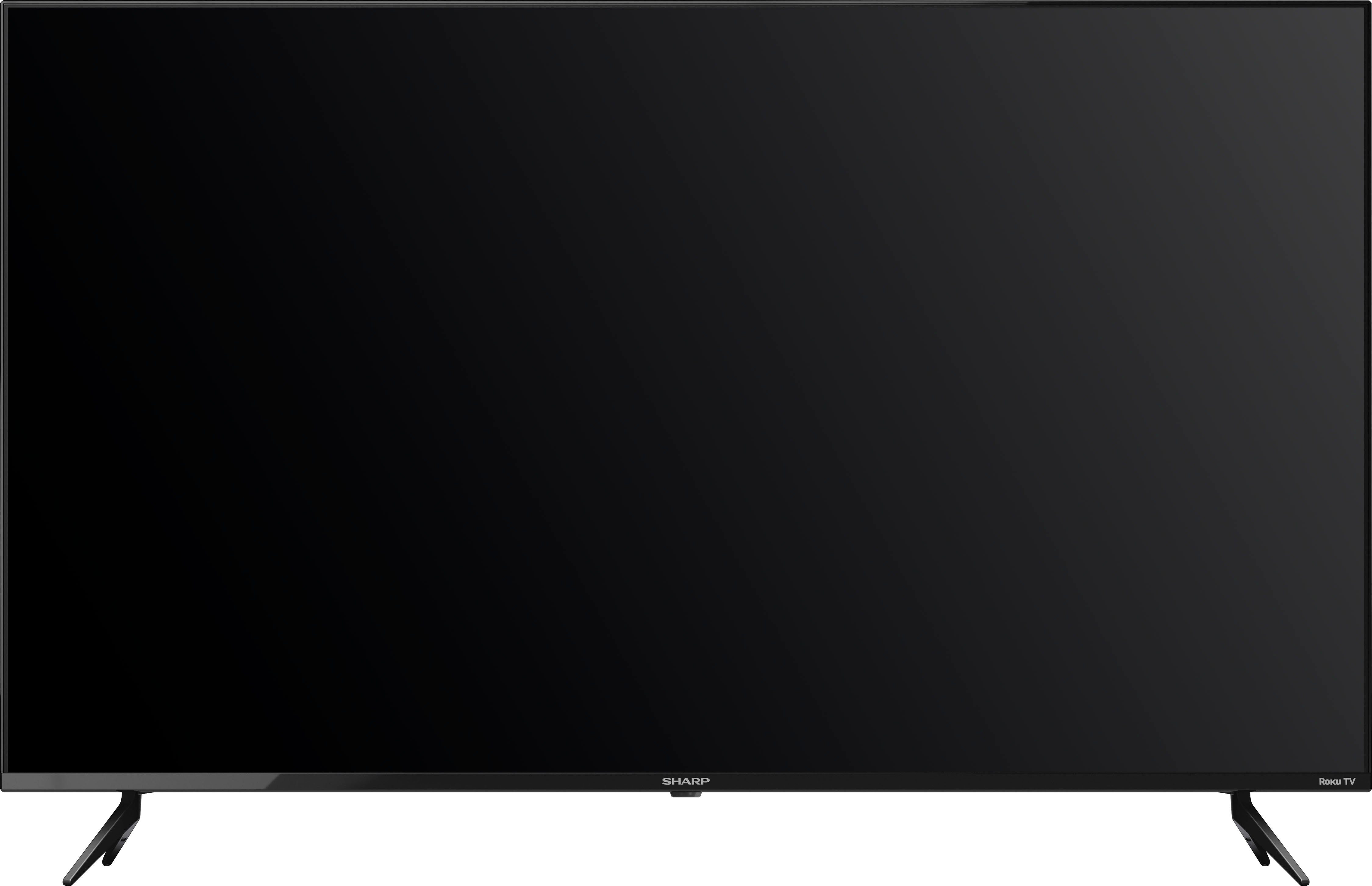 Sharp 50FJ2E LED-Fernseher cm/50 TV Smart-TV, Zoll, (126 4K Roku Ultra HD, Rahmenlos, Deutschland Digital) nur HDR10, verfügbar, in Dolby