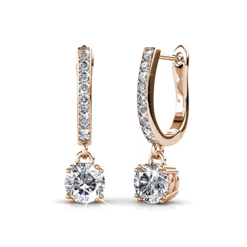 ROUGEMONT Paar Creolen Funkelnde Creolen Ohrringe aus 925 Sterling Silber, günstig online kaufen