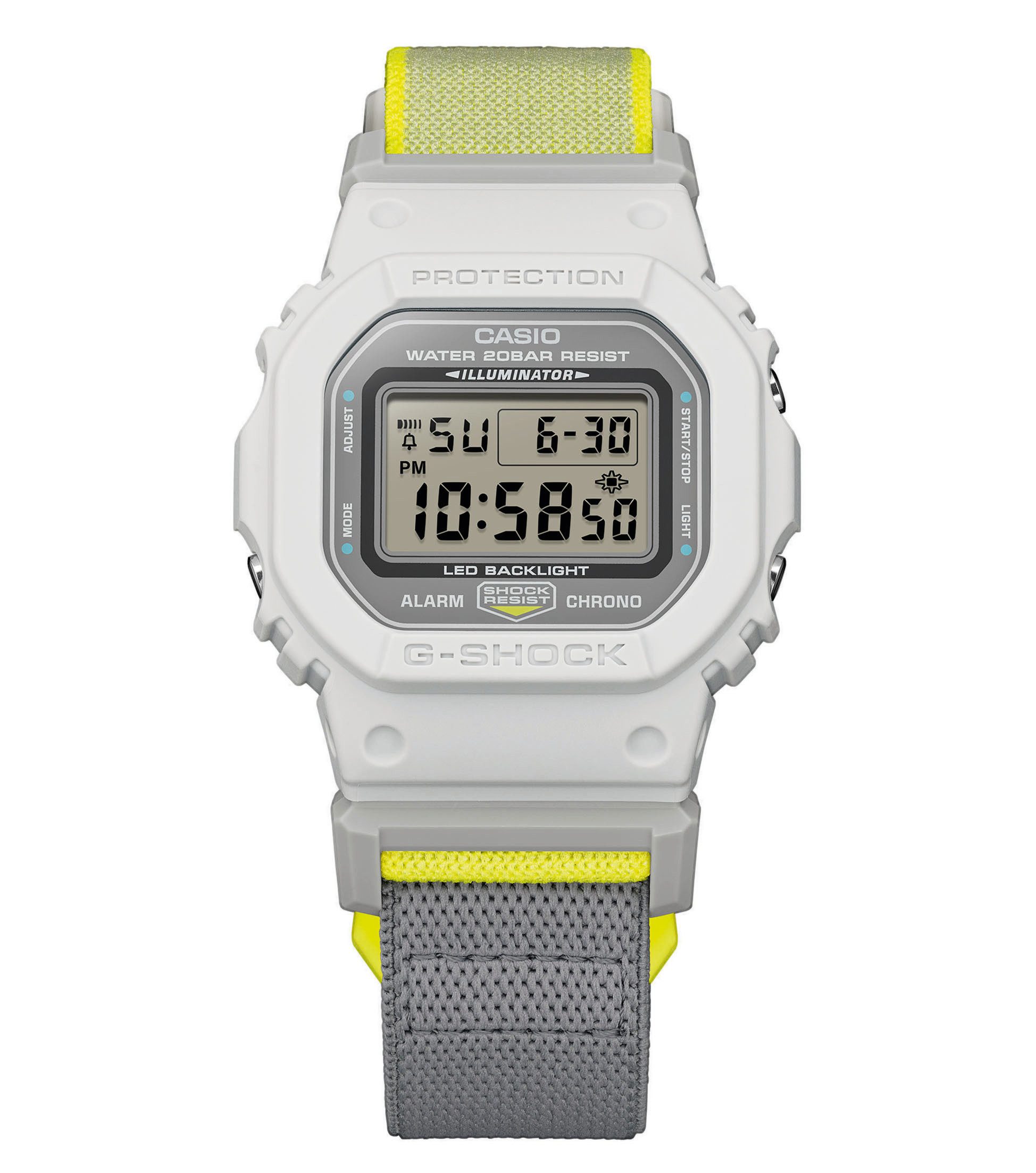 CASIO G-SHOCK Chronograph DW-5600MNC-7A8ER, Quarzuhr, Armbanduhr, Herrenuhr, digital, automatischer Kalender