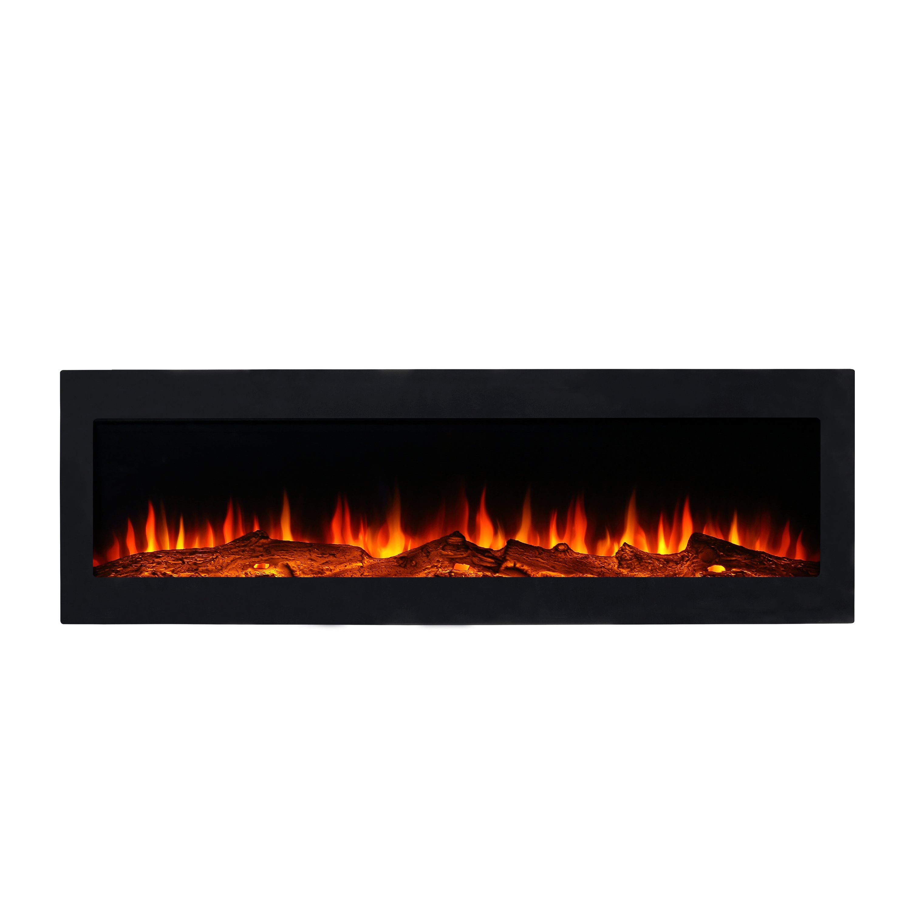 El Fuego Elektrokamin Cortina Elektrokamin Wandkamin Einbaukamin 110cm El Fuego®, Thermostatsteuerung