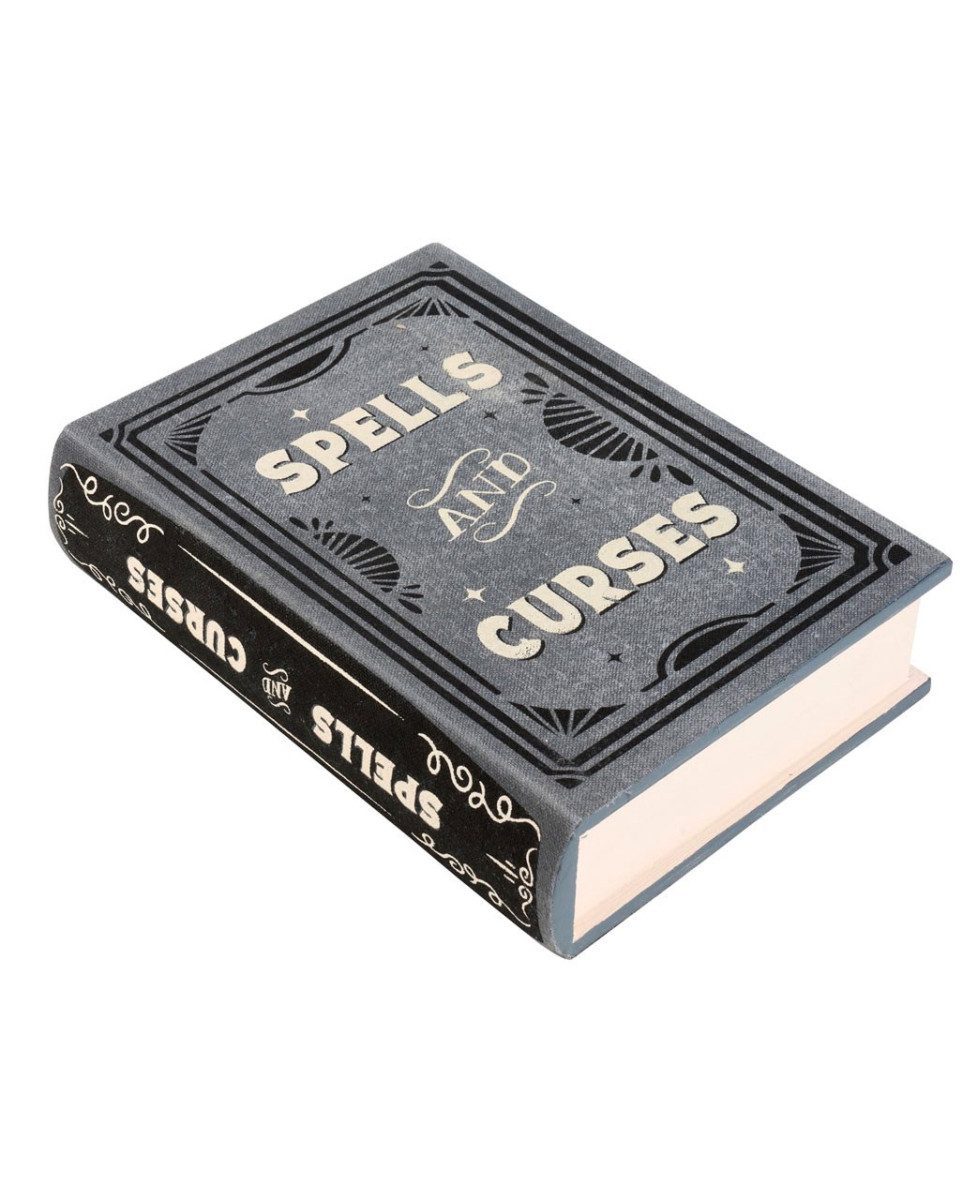 Horror-Shop Dekofigur Spells & Curses Buch mit Aufbewahrungsmöglichkeit