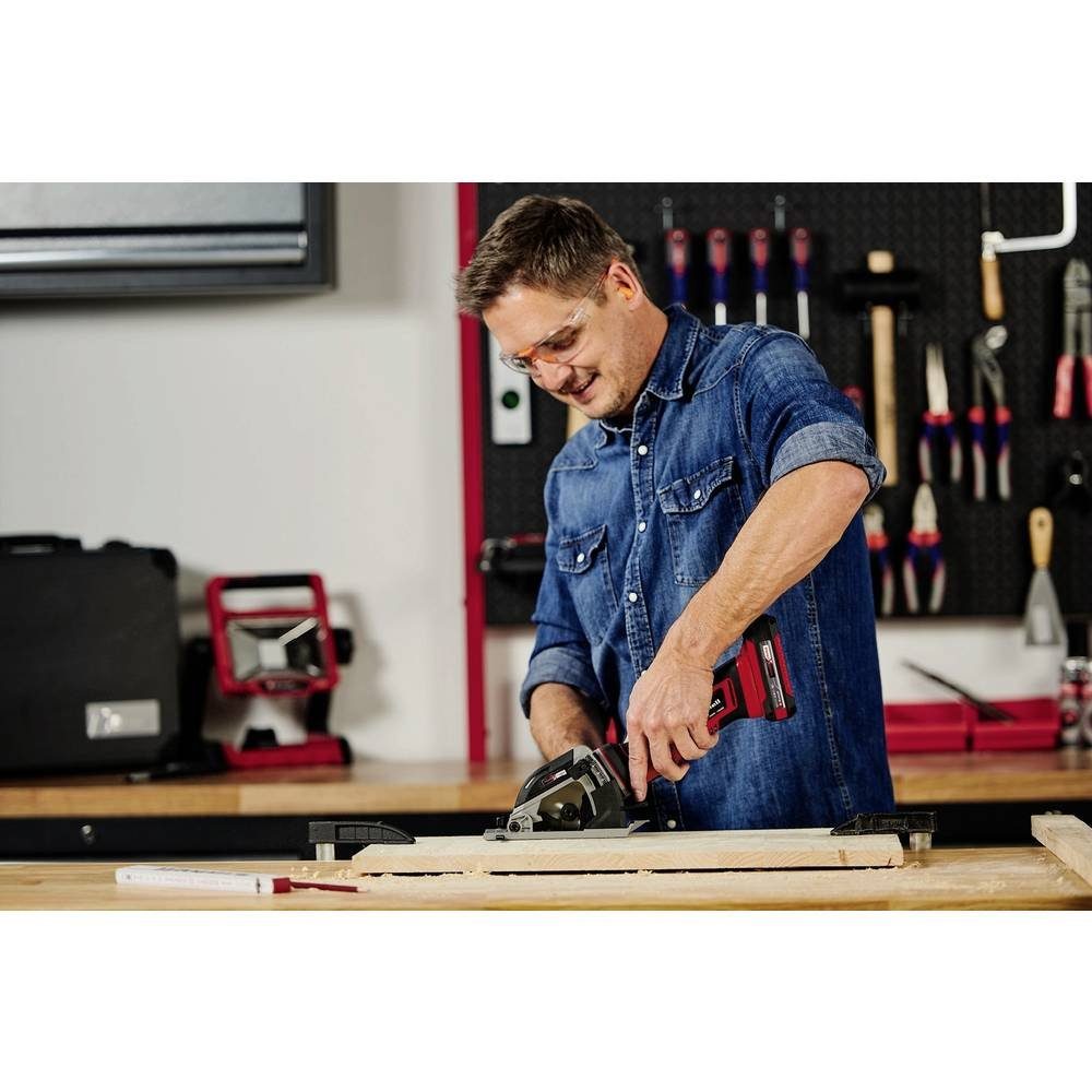 Einhell Handkreissäge Akku-Mini-Handkreissäge TE-CS 18/89 Li - Solo 4331100, ohne Akku, inkl. Trennscheibe