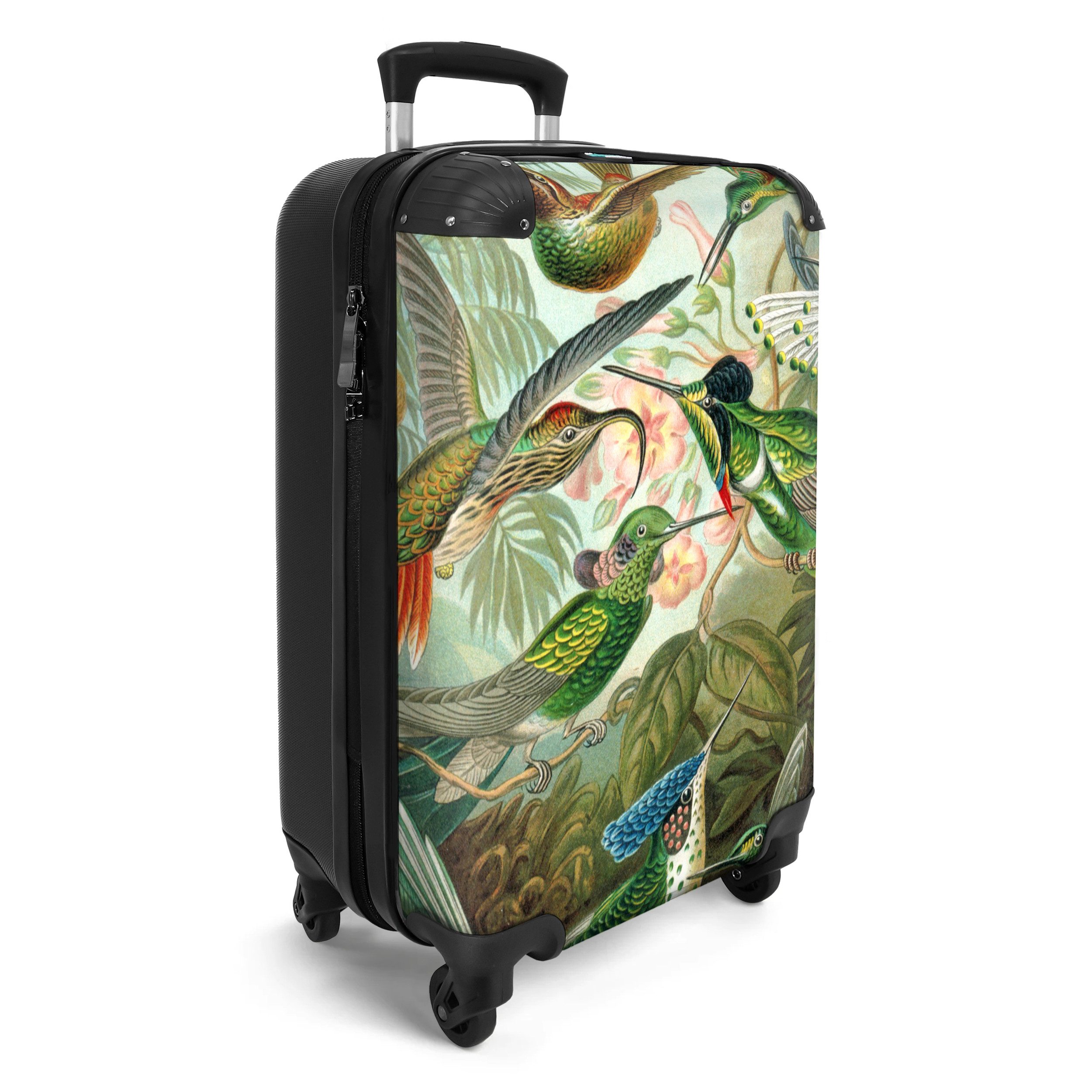 NoBoringSuitcases.com© Hartschalen-Trolley Kunst - Vogel - günstig online kaufen