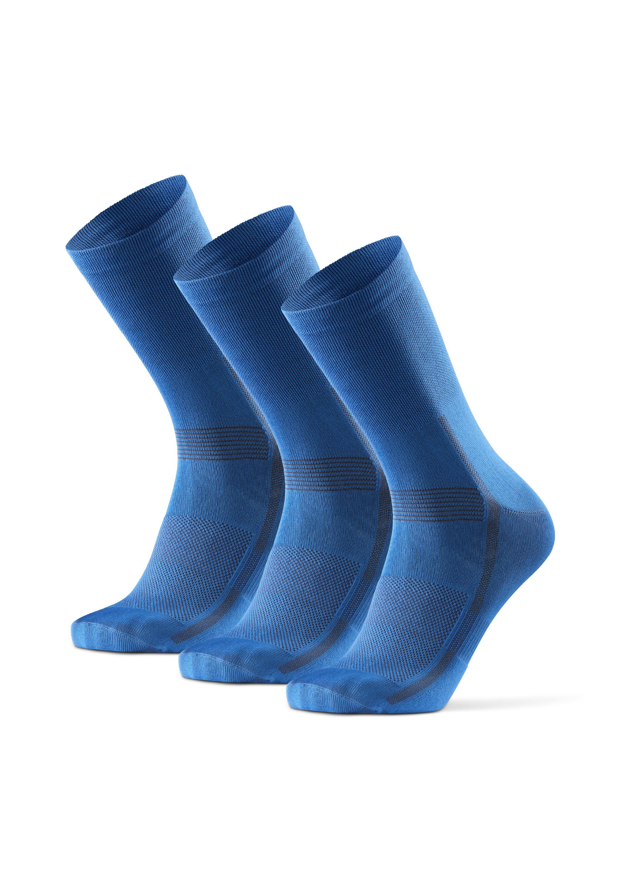 DANISH ENDURANCE Basicsocken Cycling Regular Technisch (Packung, 3-Paar) für Herren & Damen