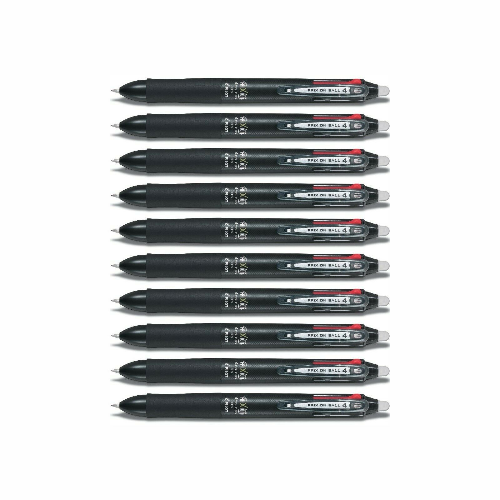 Pilot Pen Tintenroller Frixion Ball 4 - Vierfarbstift, (10-tlg)