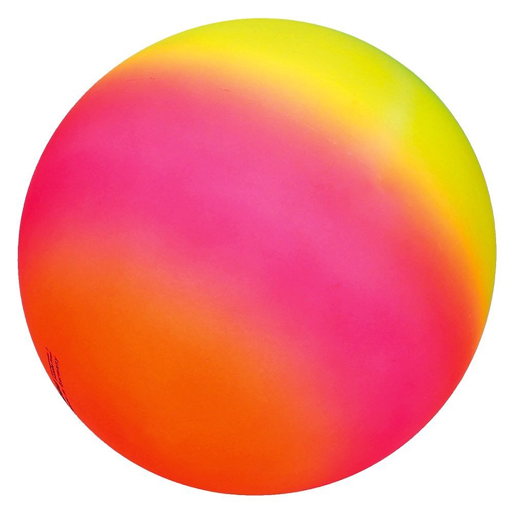 Togu Spielball Spielball Regenbogen, Die intensiven Modefarben verlaufen ineinander