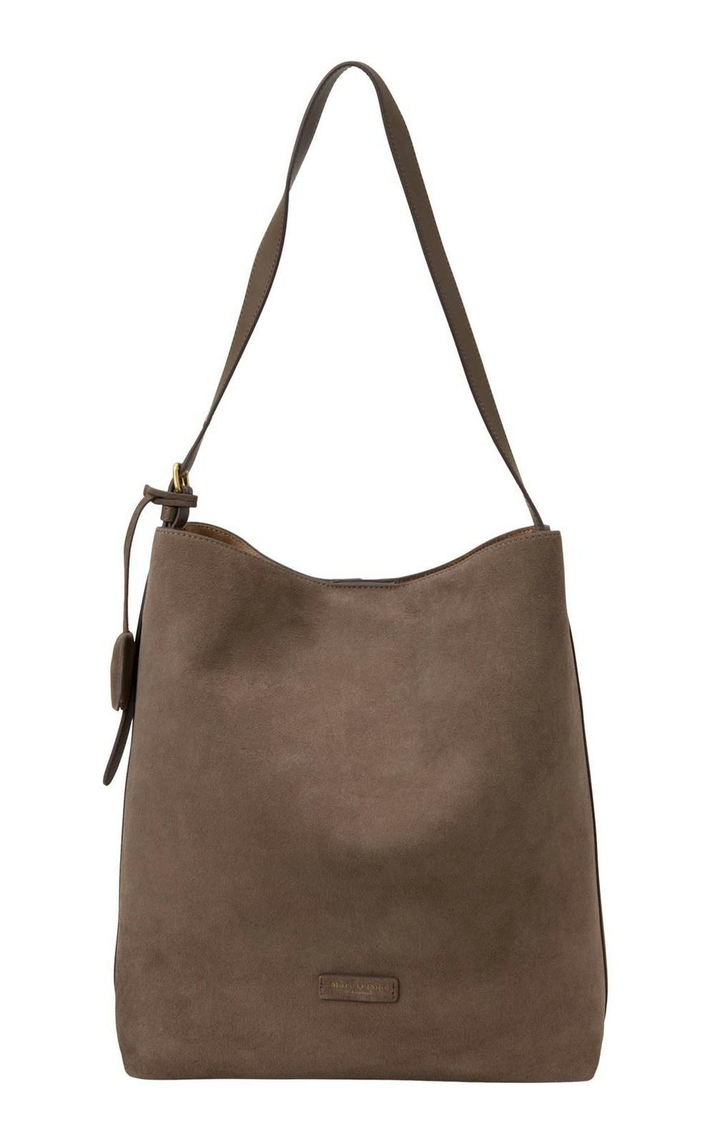 Marc O'Polo Schultertasche Hobo Bag, aus echtem Leder