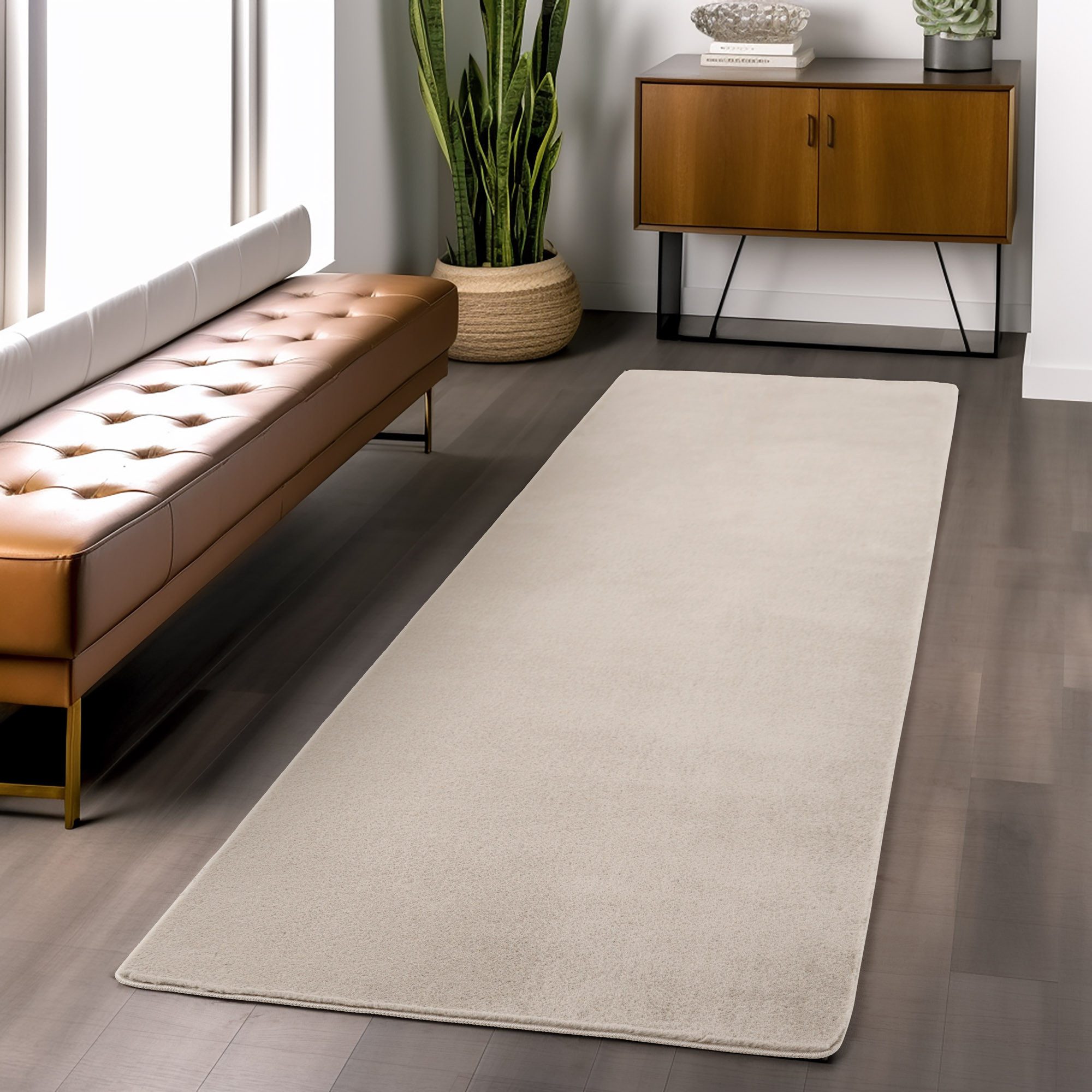 Ayyildiz Teppiche Teppich JOY 1400, auch als Läufer und in Rund erhältlich, rechteckig, Höhe: 11 mm, besonders weich, uni Kurzflor, Wohnzimmer, Kinderzimmer