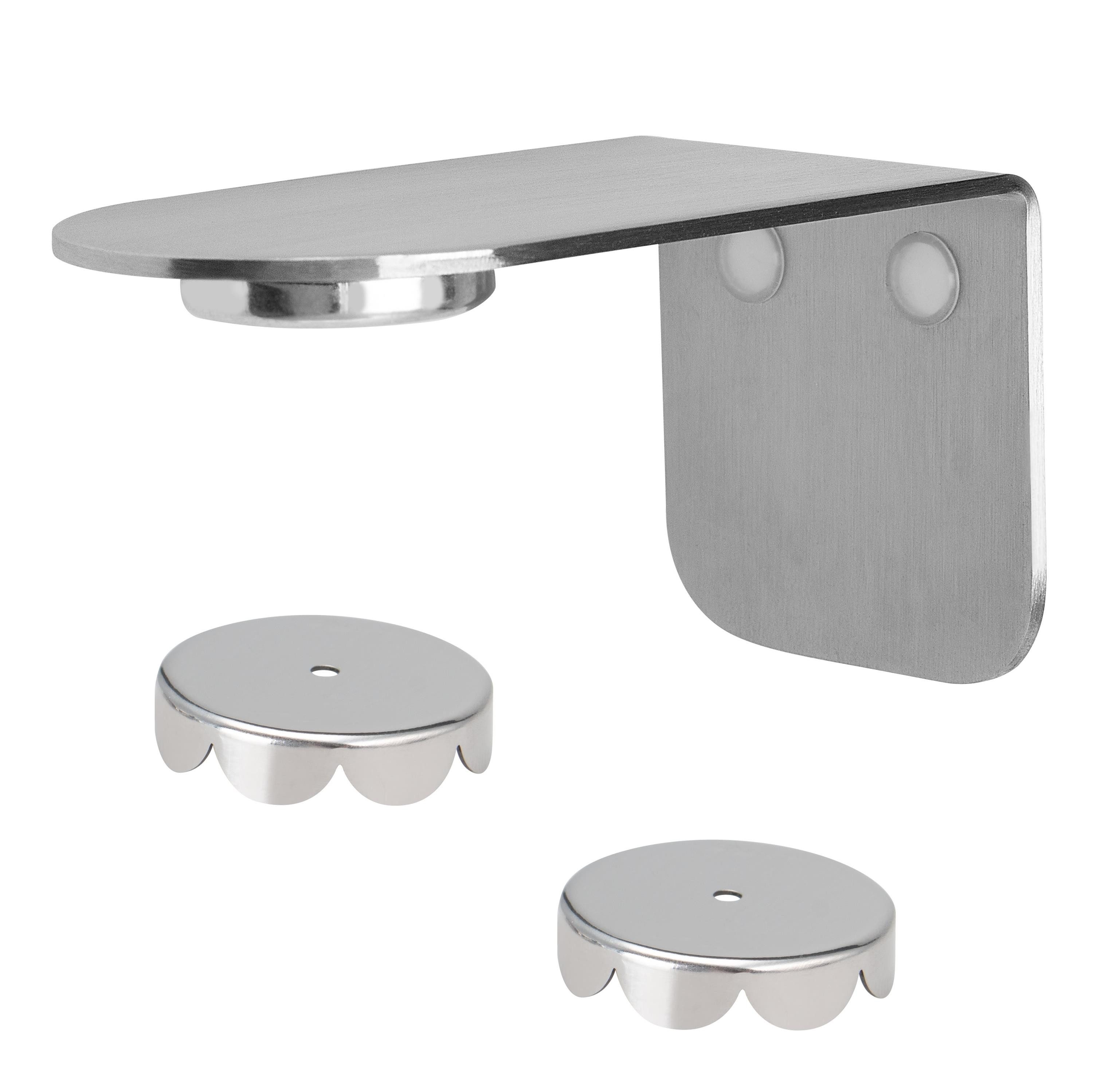 bremermann Seifenhalter Magnet-Seifenhalter PUREZZA – hängende Seife durch Magnet – matt, Breite: 4,5 cm, 1-St.