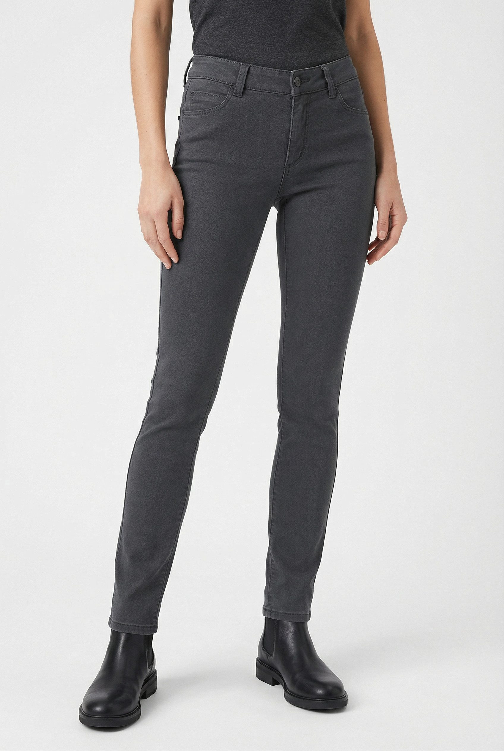 wonderjeans Slim-fit-Jeans Classic Klassischer gerader Schnitt