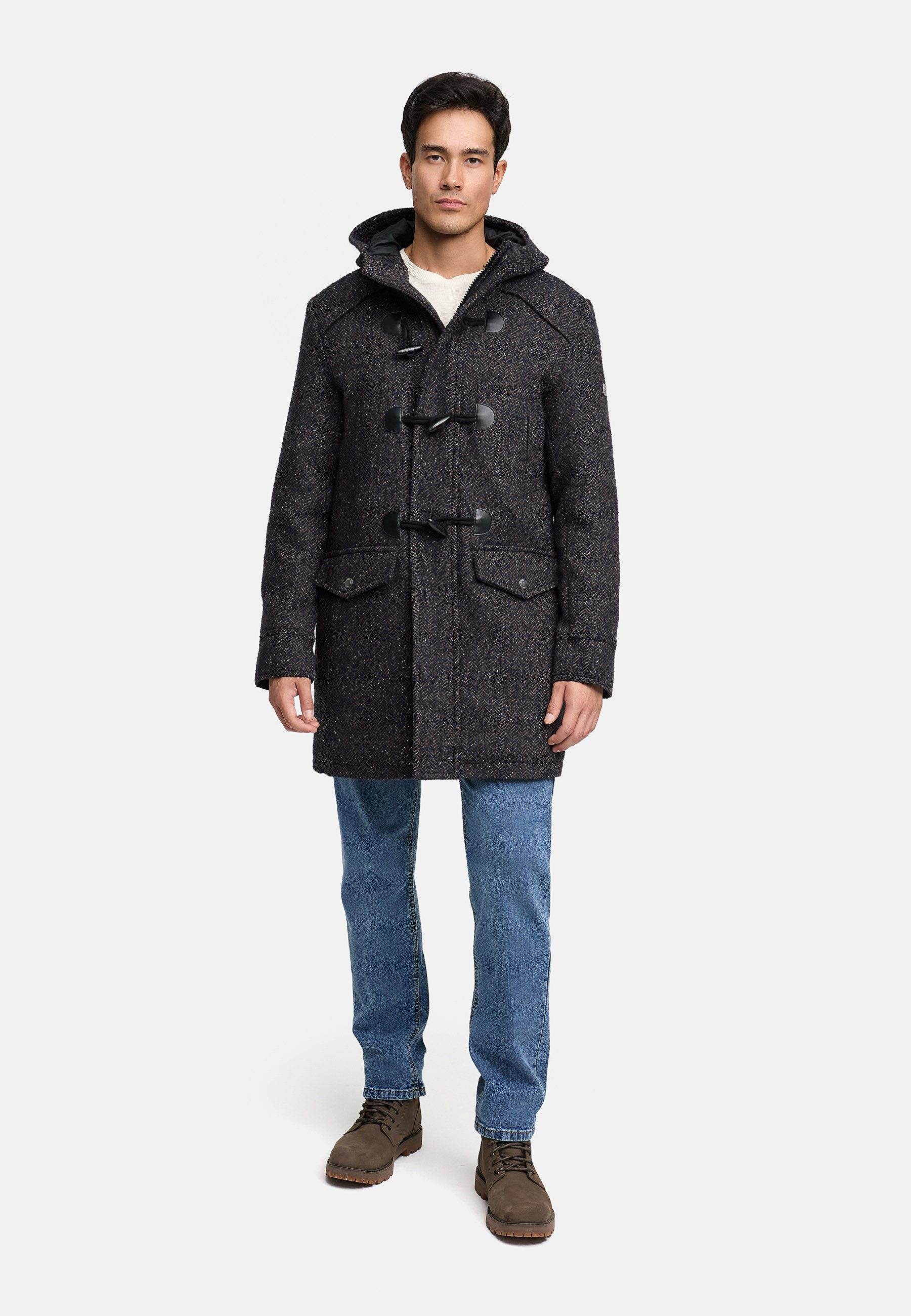 Indicode Wintermantel Herren Liam Mantel Winter Herrenmantel