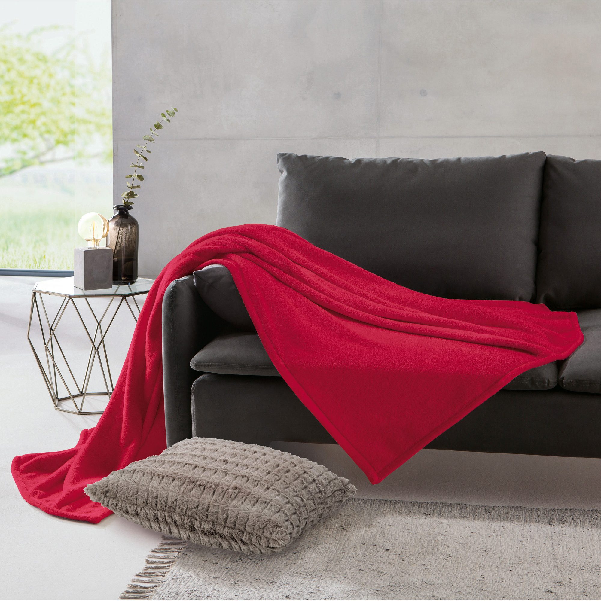Wohndecke Wohndecke 5er-Pack "Amarillo", REDBEST, Fleece günstig online kaufen