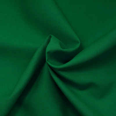 maDDma Stoff 50cm x 150cm Baumwollstoff Meterware Fahnentuch Cretonne, grün