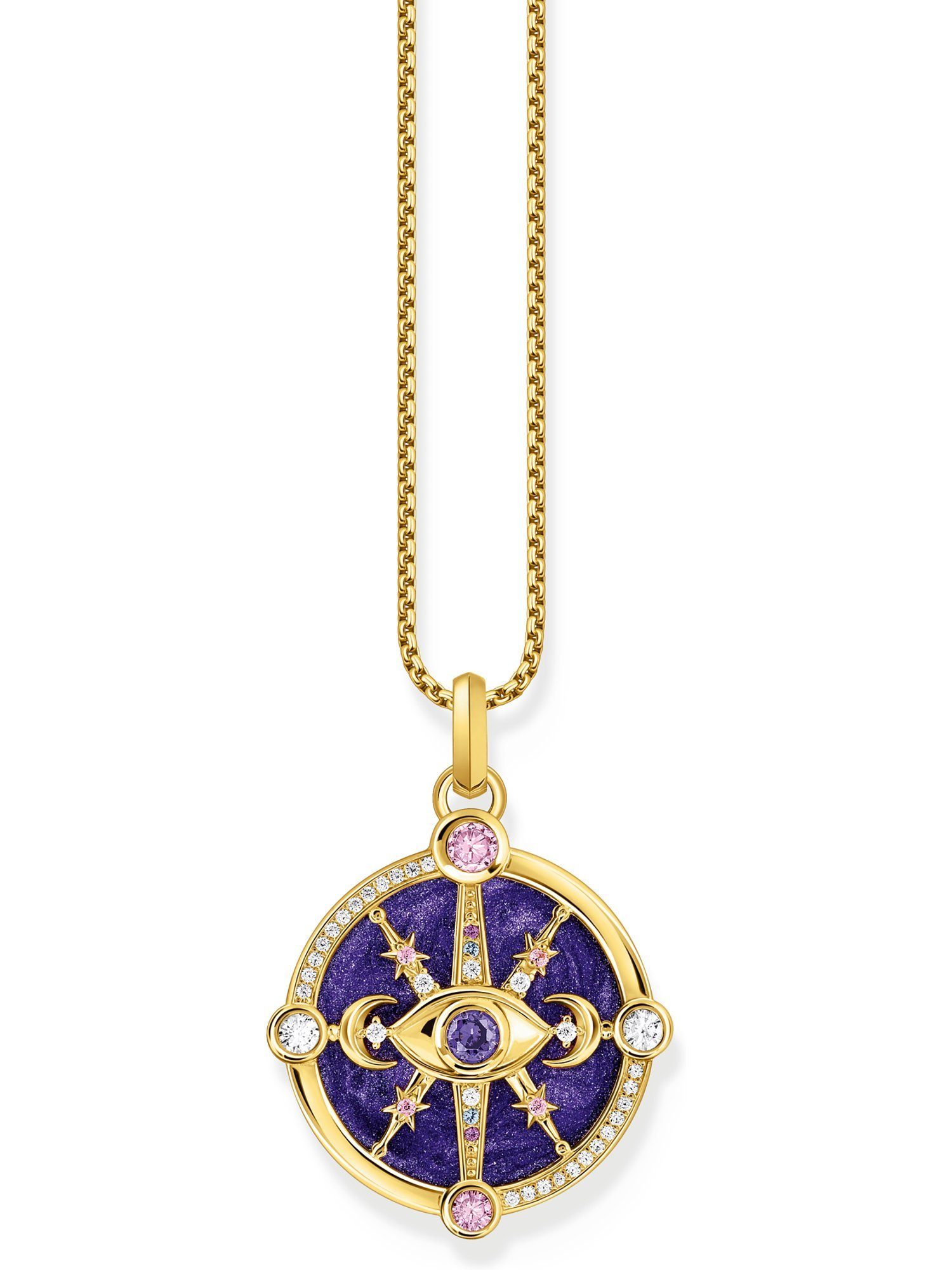 THOMAS SABO Kettenanhänger lila...