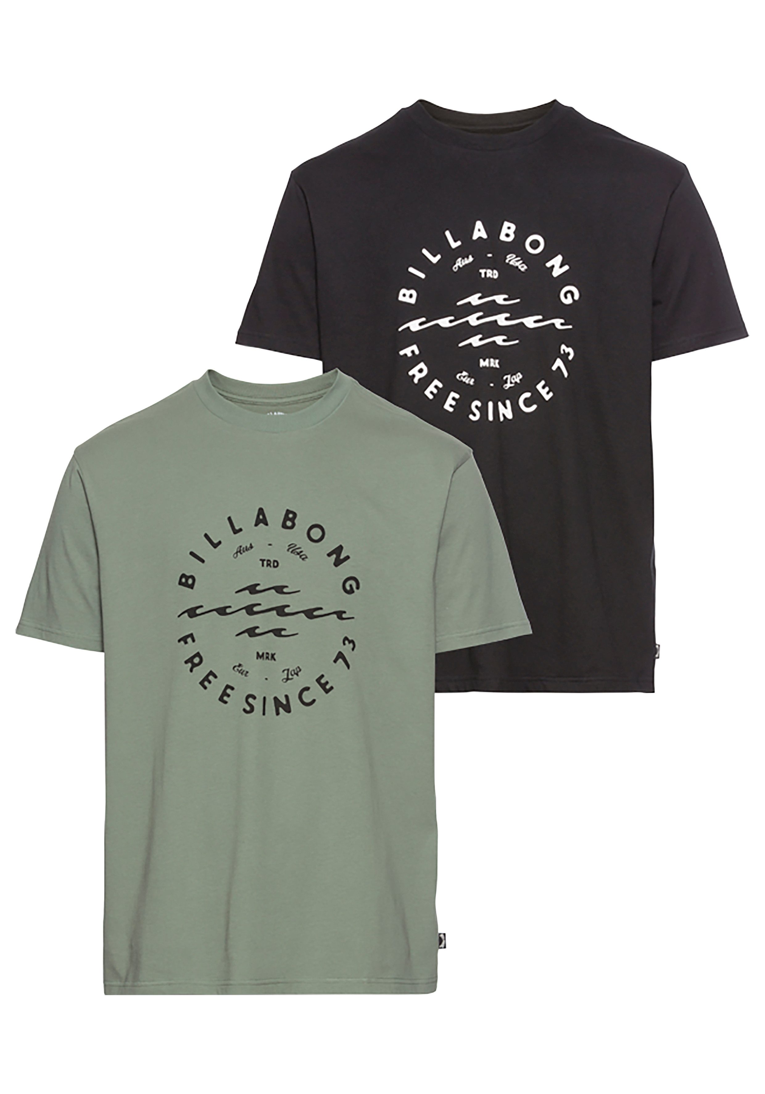 Billabong T-Shirt BIG DAYS (Packung, 2-tlg., günstig online kaufen