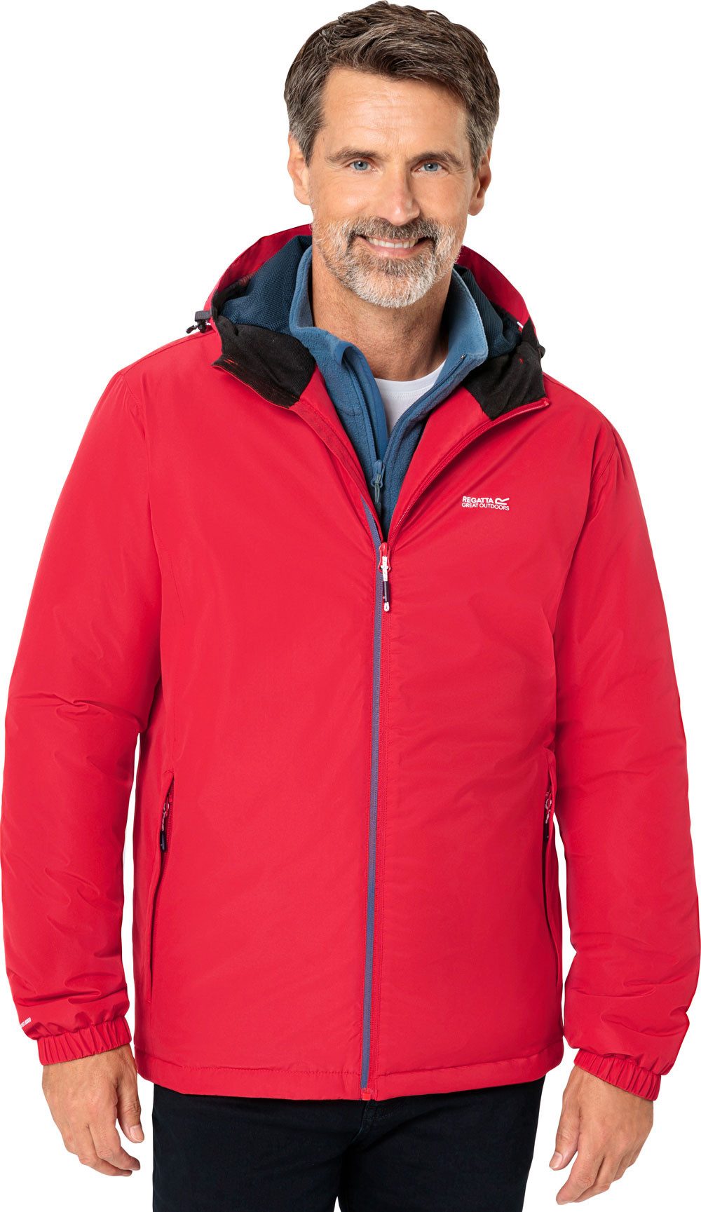 Regatta Allwetterjacke Mesh-Futter und warm wattiert mit Thermoguard