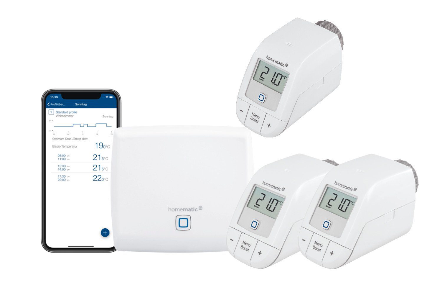 IP Starter-Set Heizen Homematic Smart-Home