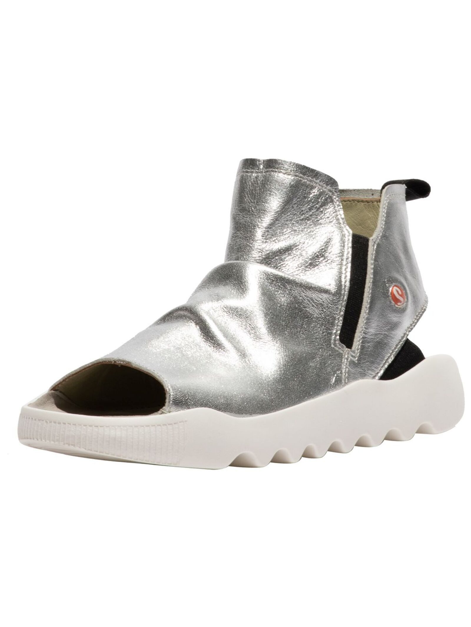 softinos Sandalen Leder Schaftsandalette