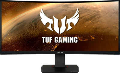 Asus VG35VQ Curved-Gaming-Monitor (89 cm/35 ", 3440 x 1440 px, UWQHD, 1 ms Reaktionszeit, 100 Hz, VA LED)